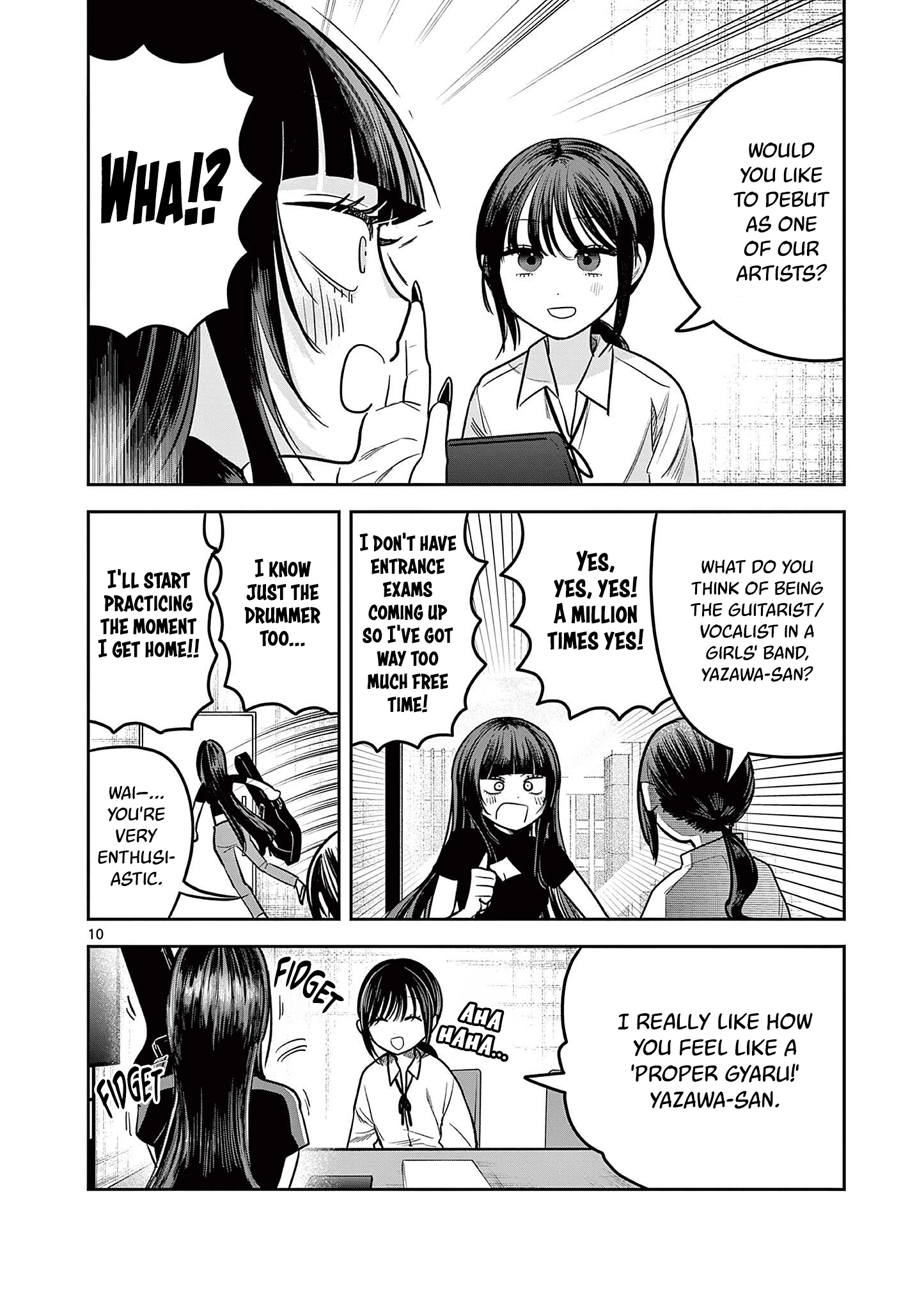 #Gyaru to Gyaru no Yuri Chapter 15 page 10 - 
