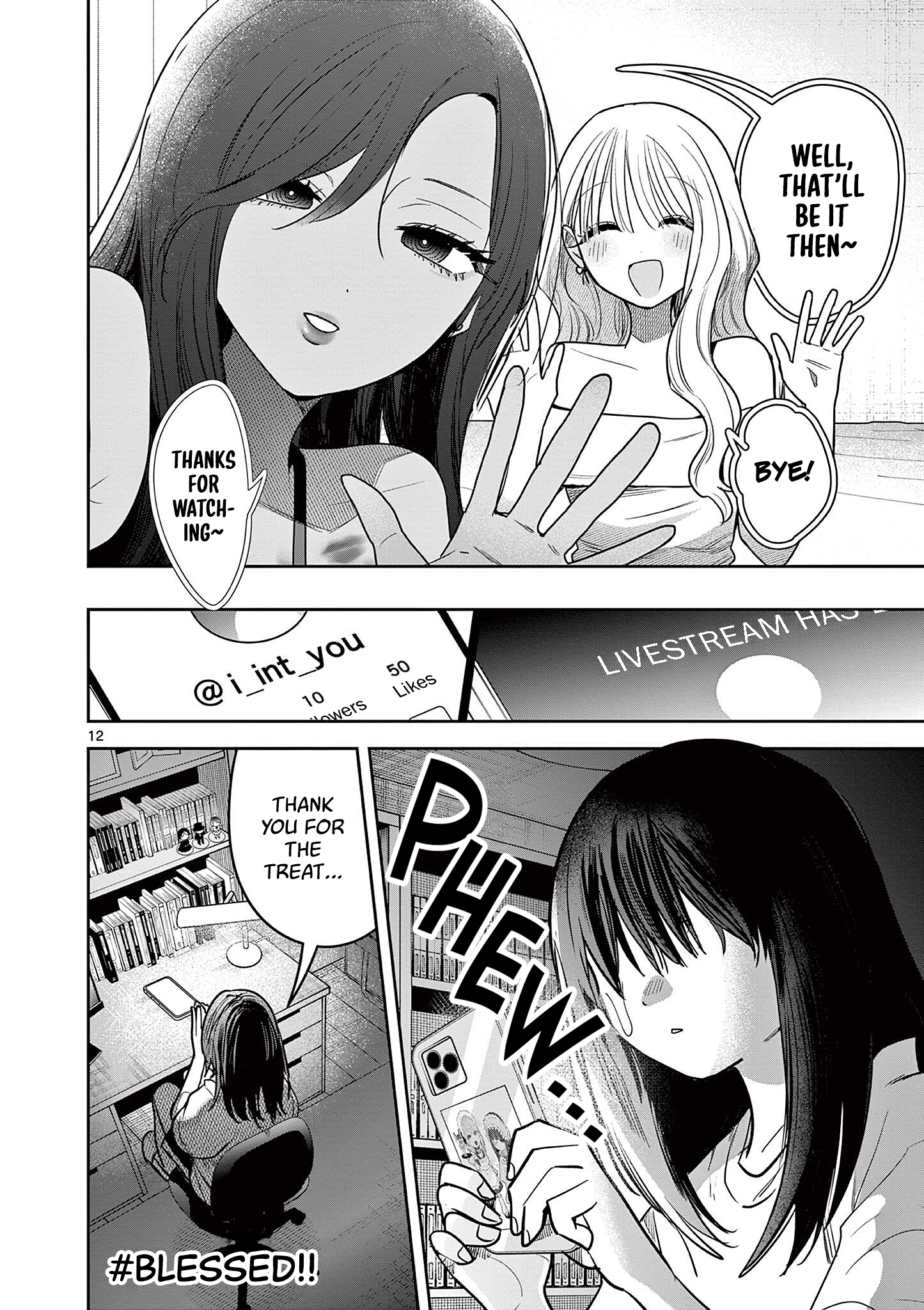#Gyaru to Gyaru no Yuri Chapter 16 page 12 - 