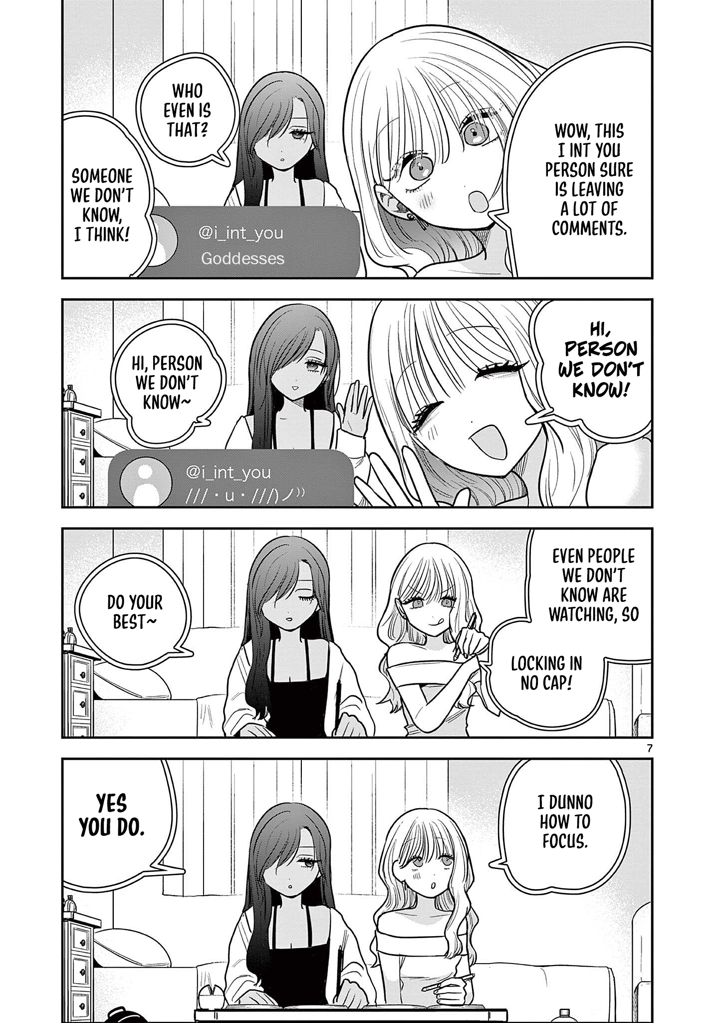 #Gyaru to Gyaru no Yuri Chapter 16 page 7 - 