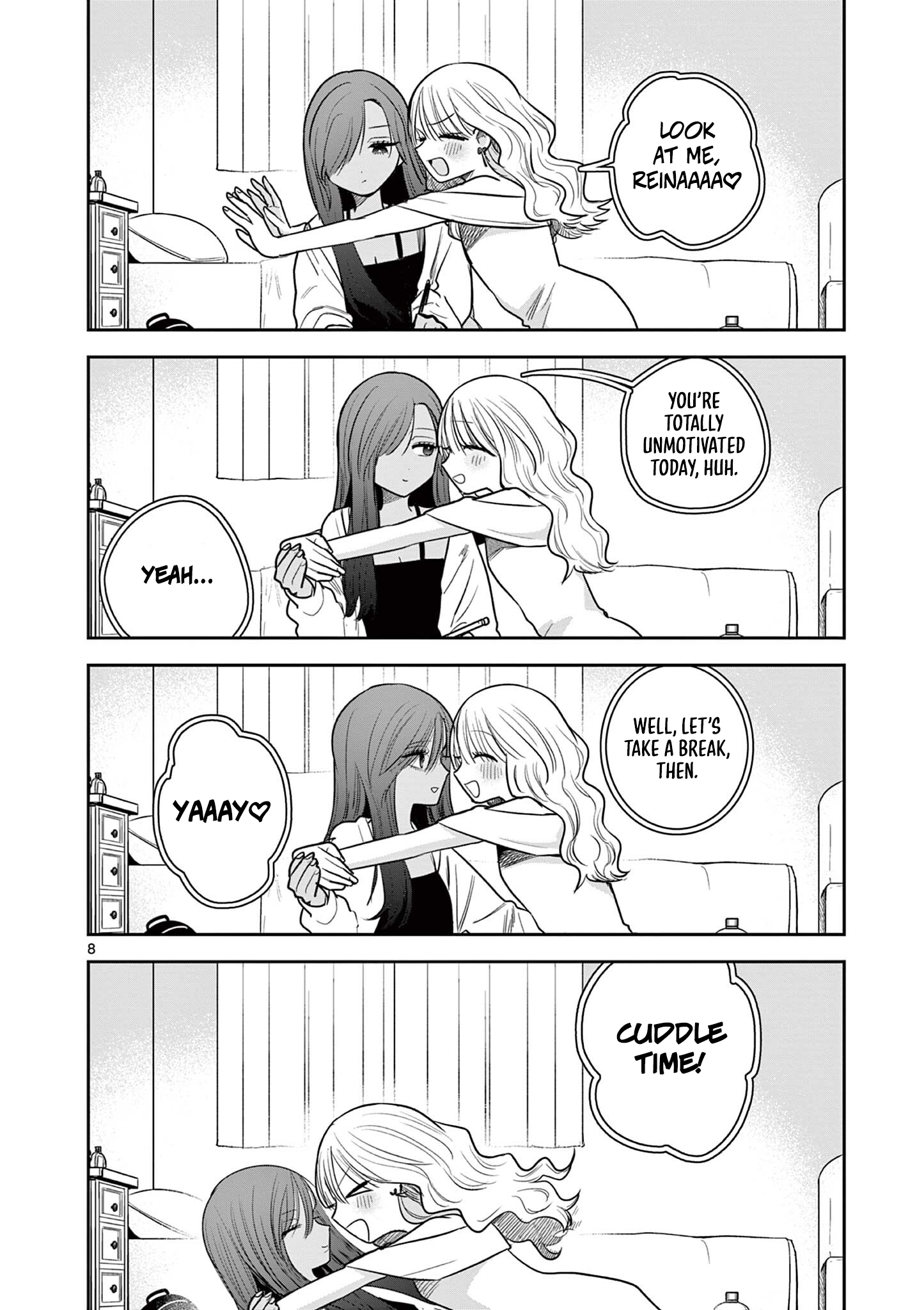 #Gyaru to Gyaru no Yuri Chapter 16 page 8 - 