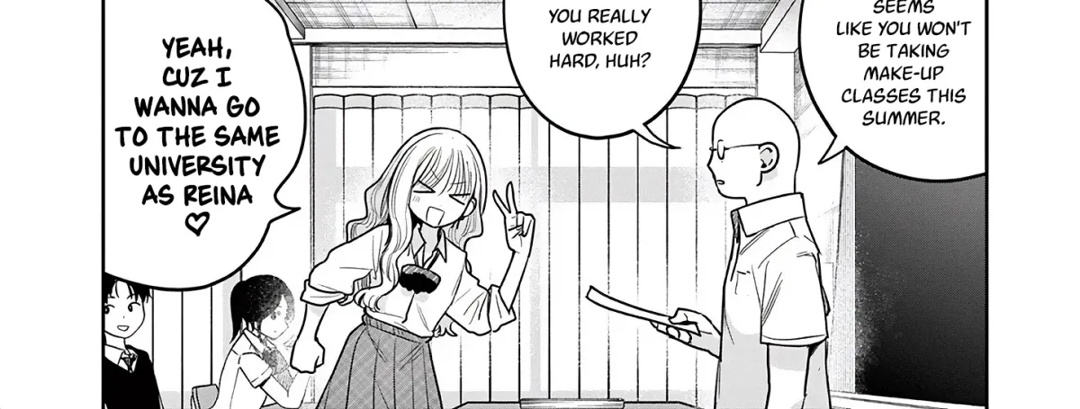 #Gyaru to Gyaru no Yuri Chapter 19 page 12 - 