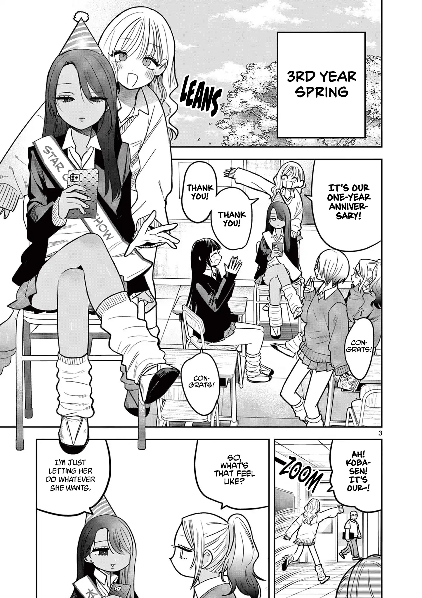 #Gyaru to Gyaru no Yuri Chapter 2 page 3 - 