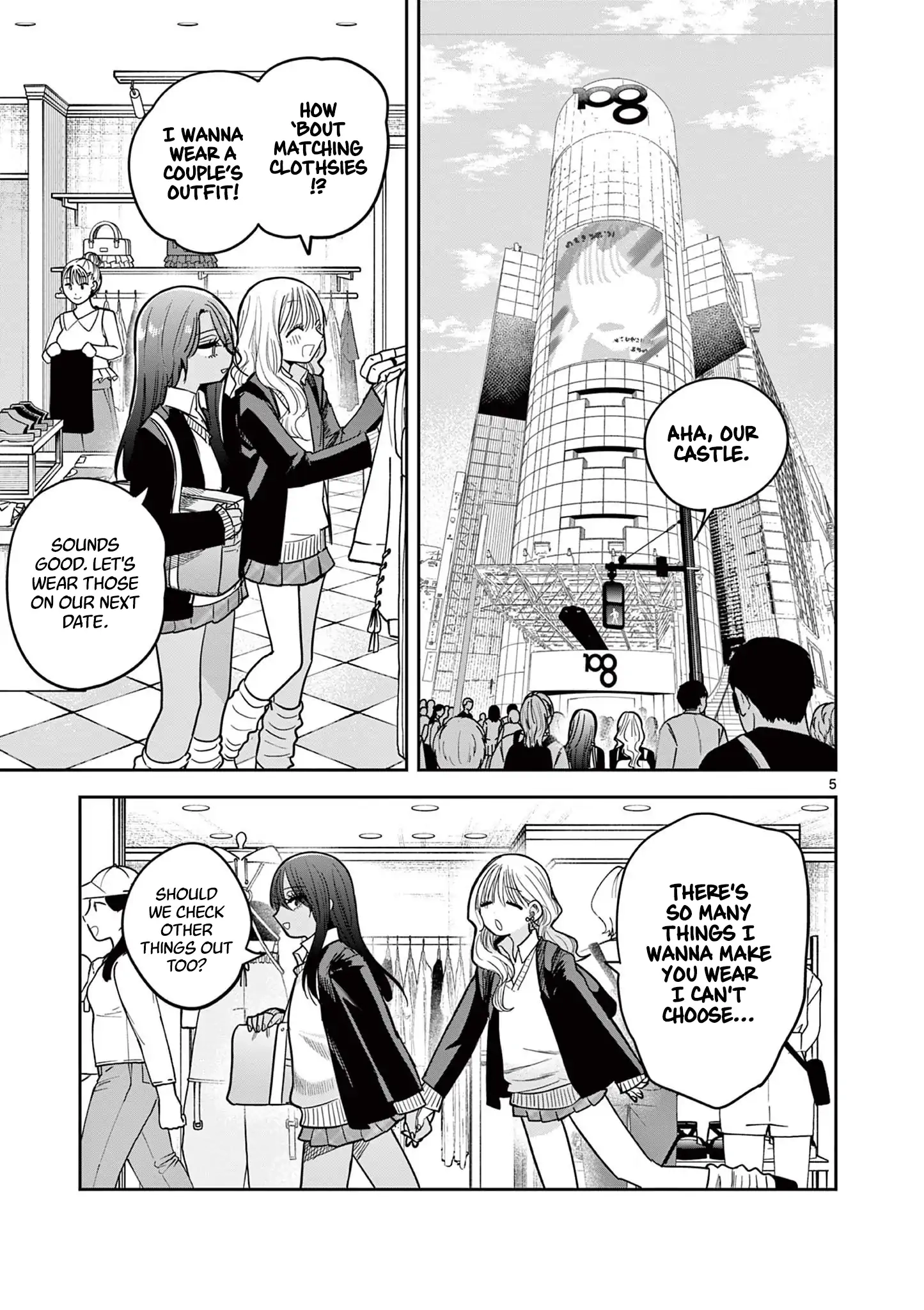 #Gyaru to Gyaru no Yuri Chapter 2 page 5 - 