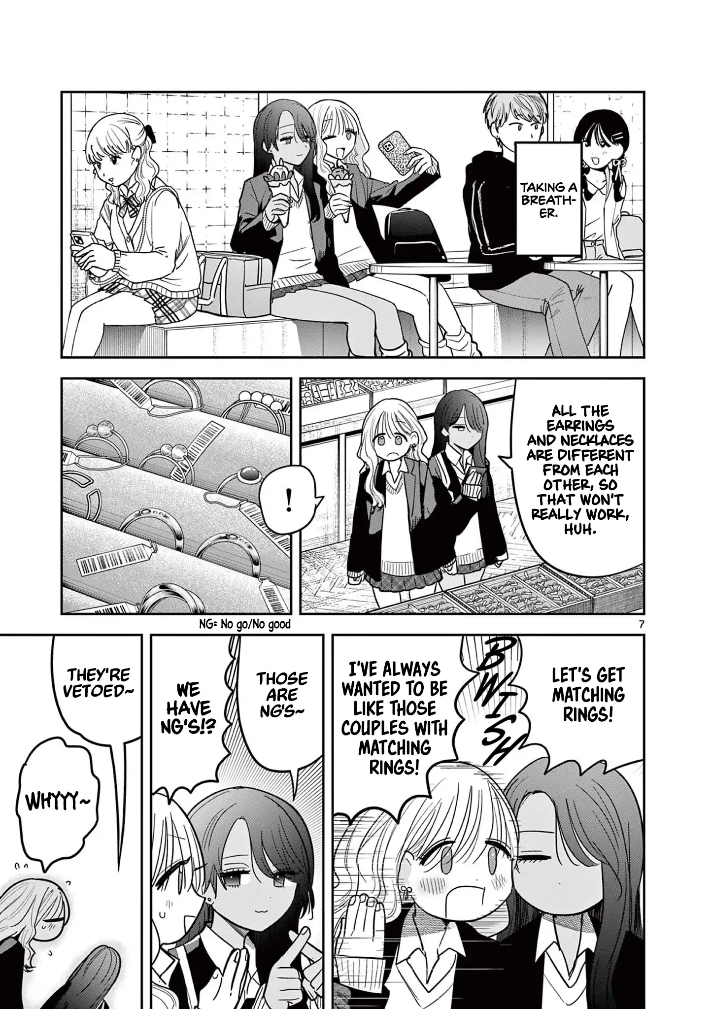 #Gyaru to Gyaru no Yuri Chapter 2 page 7 - 