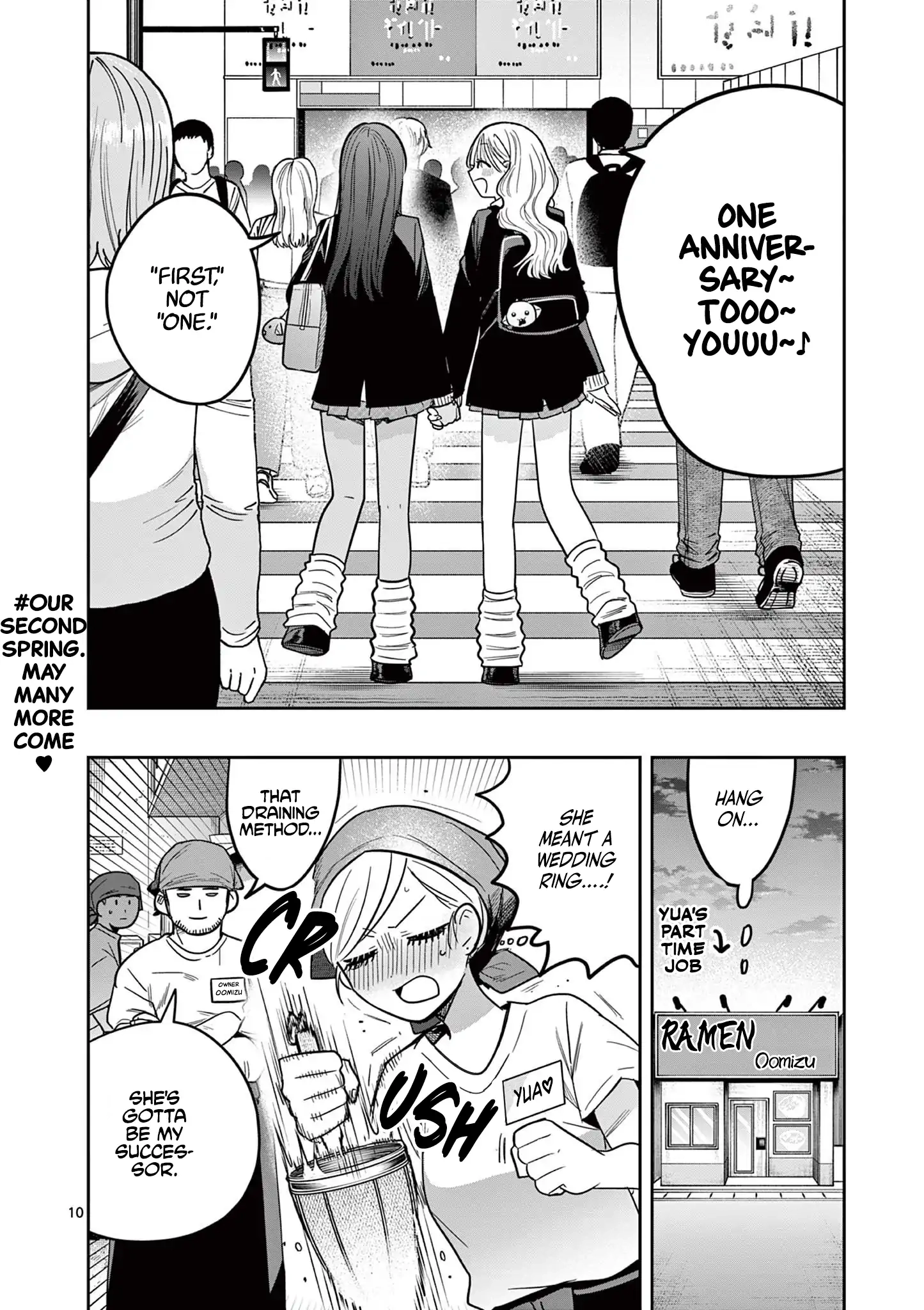 #Gyaru to Gyaru no Yuri Chapter 2 page 10 - 