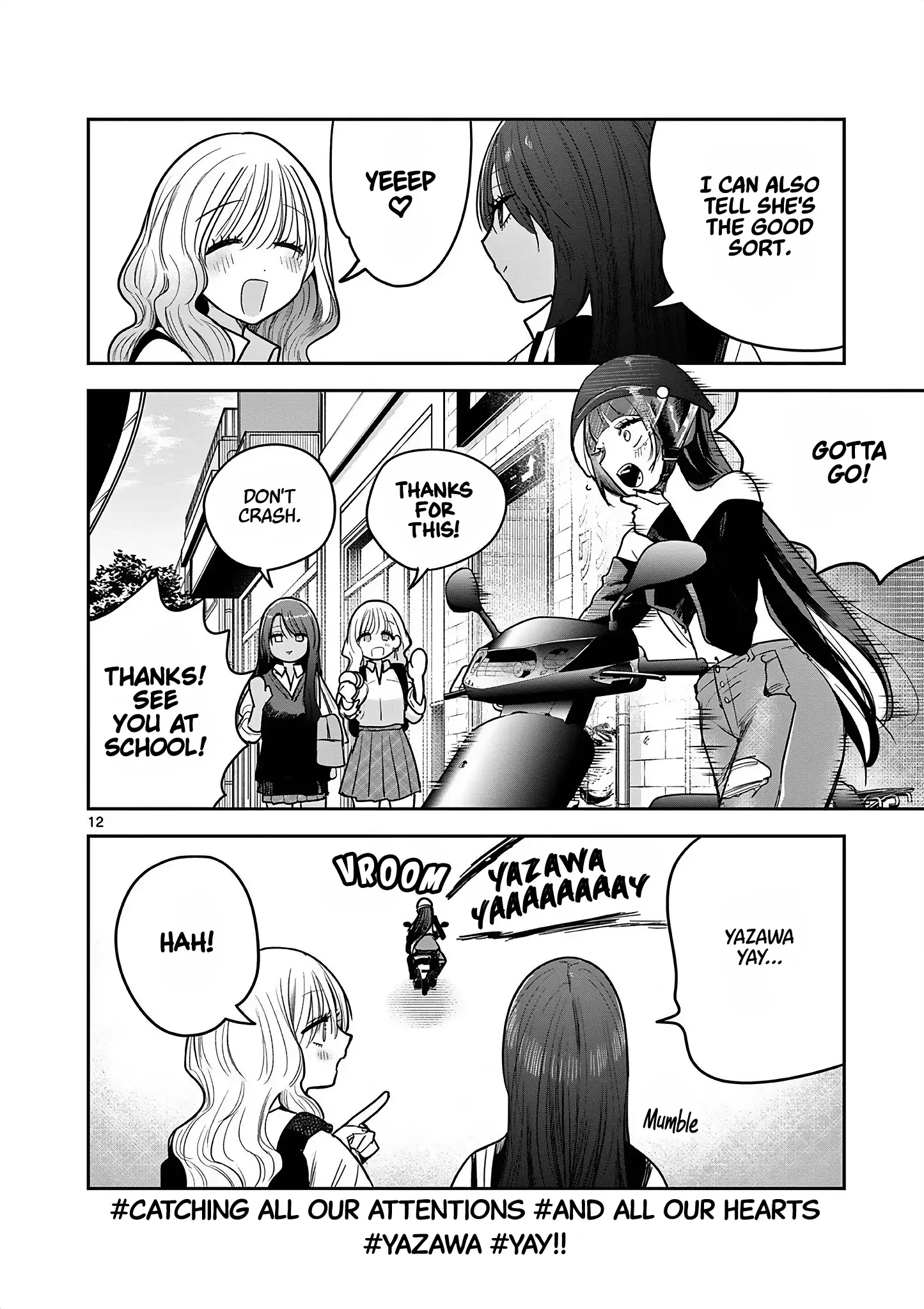 #Gyaru to Gyaru no Yuri Chapter 8 page 12 - 