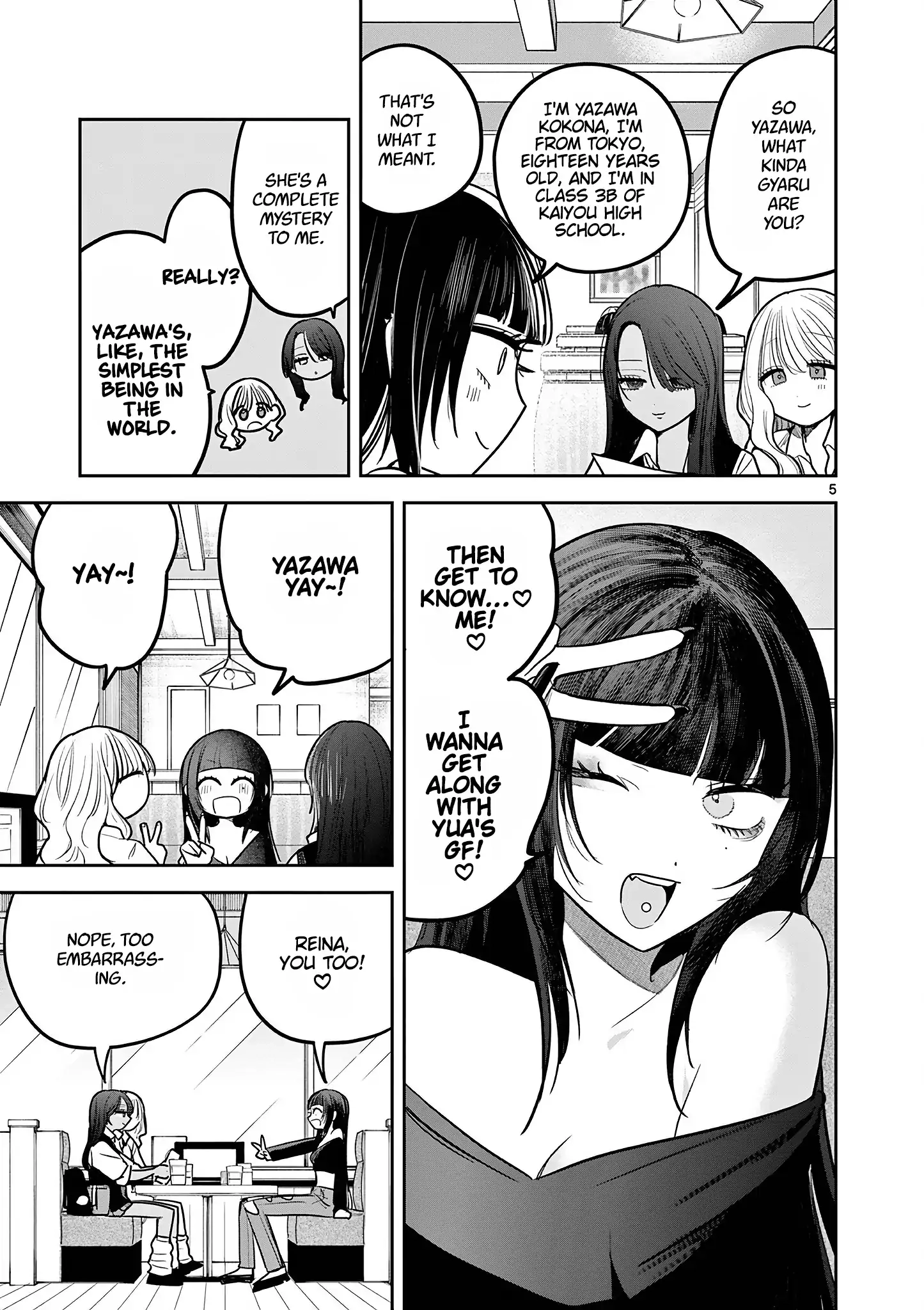 #Gyaru to Gyaru no Yuri Chapter 8 page 5 - 