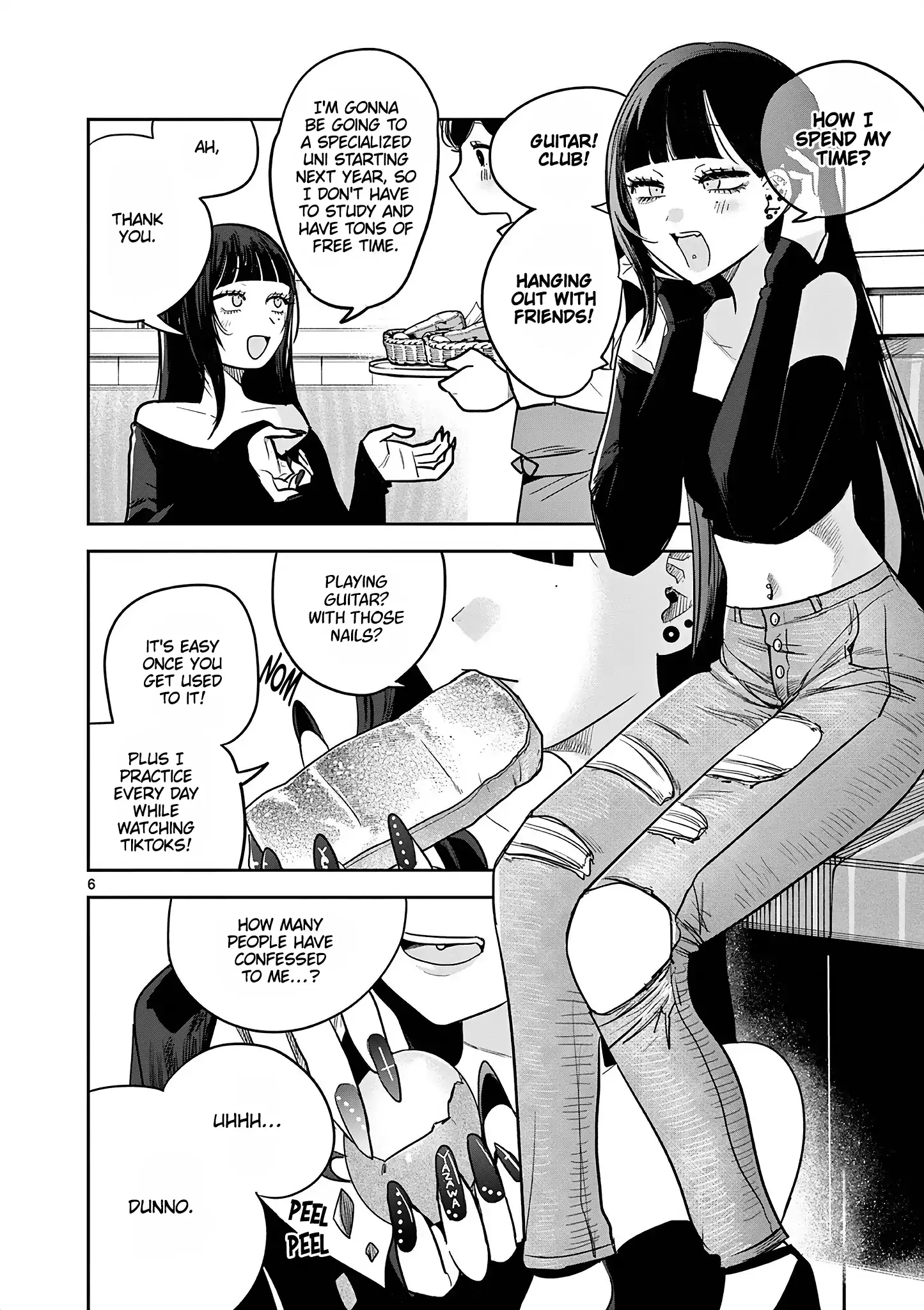 #Gyaru to Gyaru no Yuri Chapter 8 page 6 - 