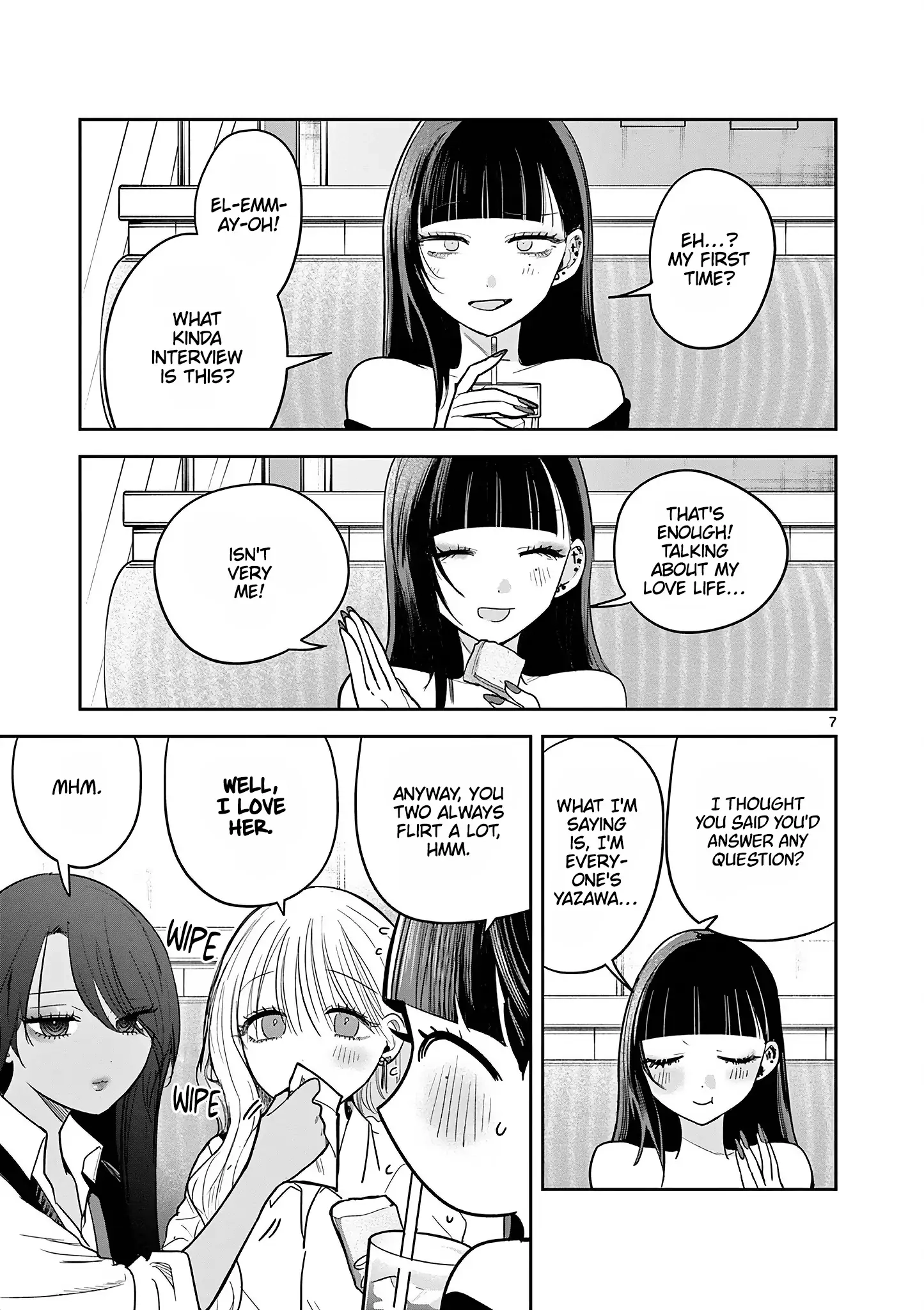 #Gyaru to Gyaru no Yuri Chapter 8 page 7 - 