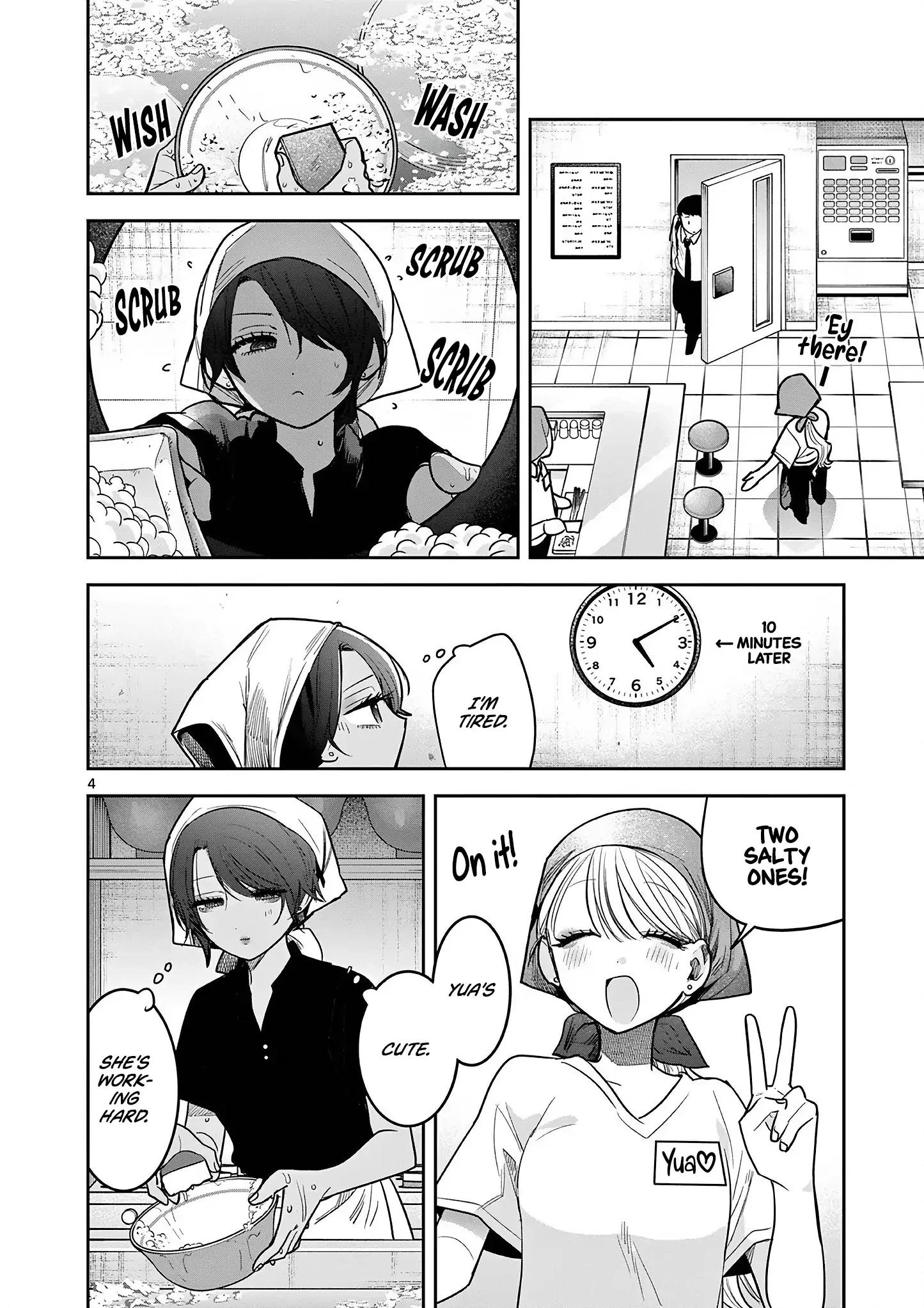 #Gyaru to Gyaru no Yuri Chapter 9 page 4 - 