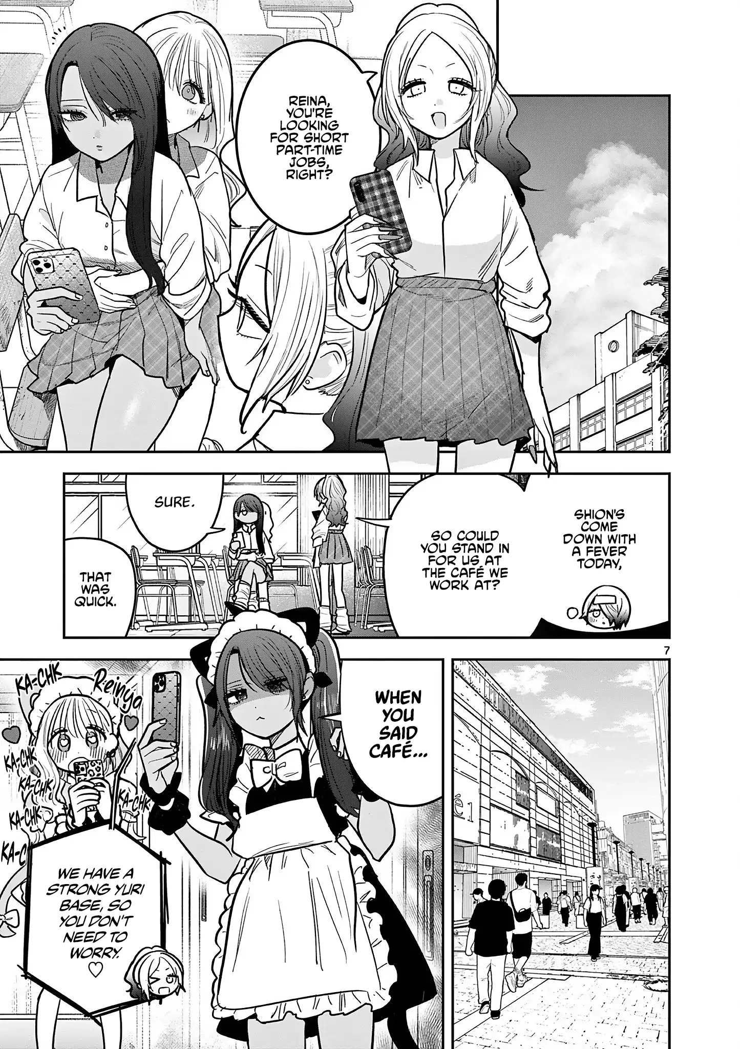#Gyaru to Gyaru no Yuri Chapter 9 page 7 - 