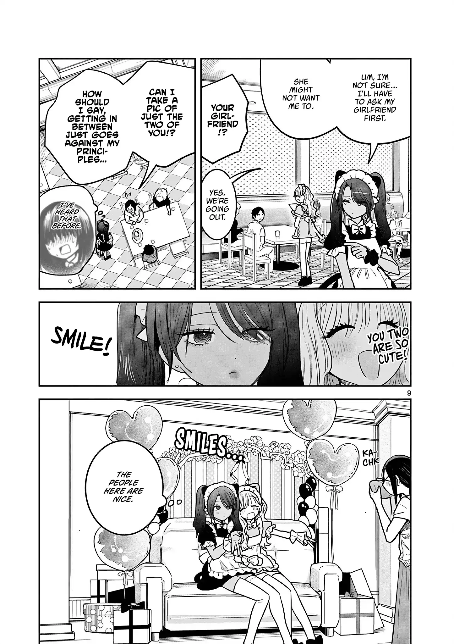 #Gyaru to Gyaru no Yuri Chapter 9 page 9 - 