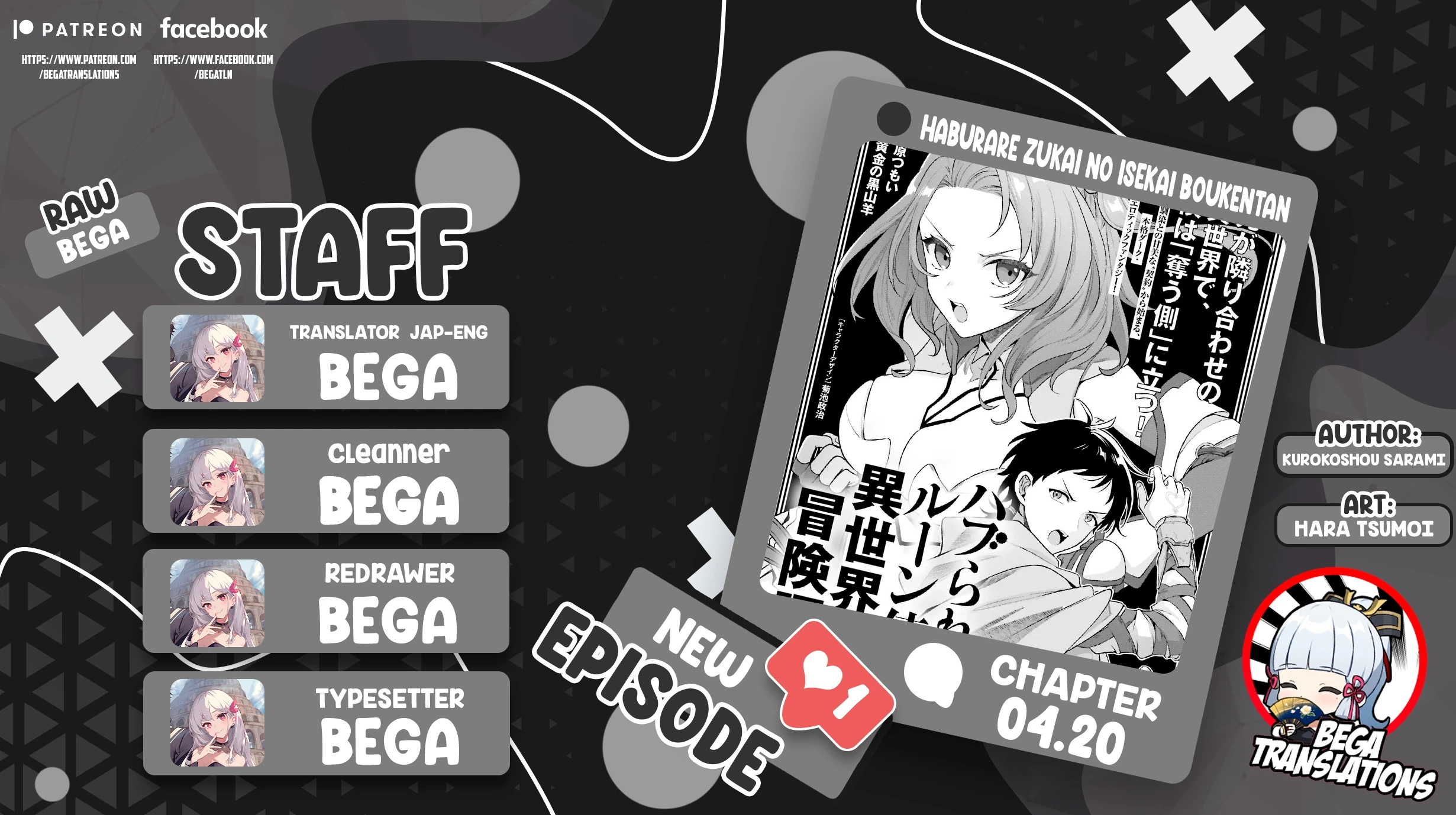 Haburare Zukai no Isekai Boukentan Chapter 4.2 page 1 - 