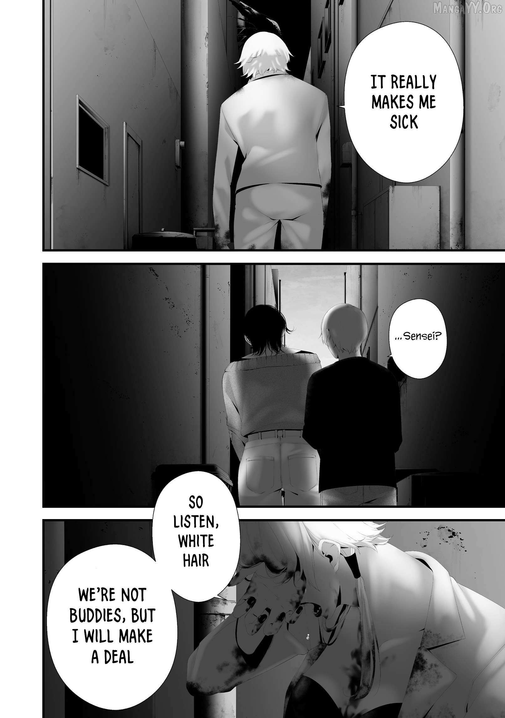 Hachigatsu Kokonoka Boku wa Kimi ni Kuwareru. Chapter 40 page 10 - 