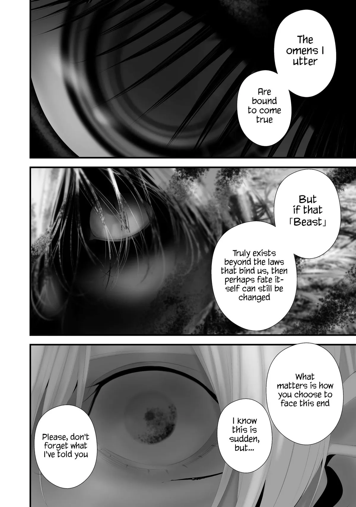 Hachigatsu Kokonoka Boku wa Kimi ni Kuwareru. Chapter 45 page 2 - 