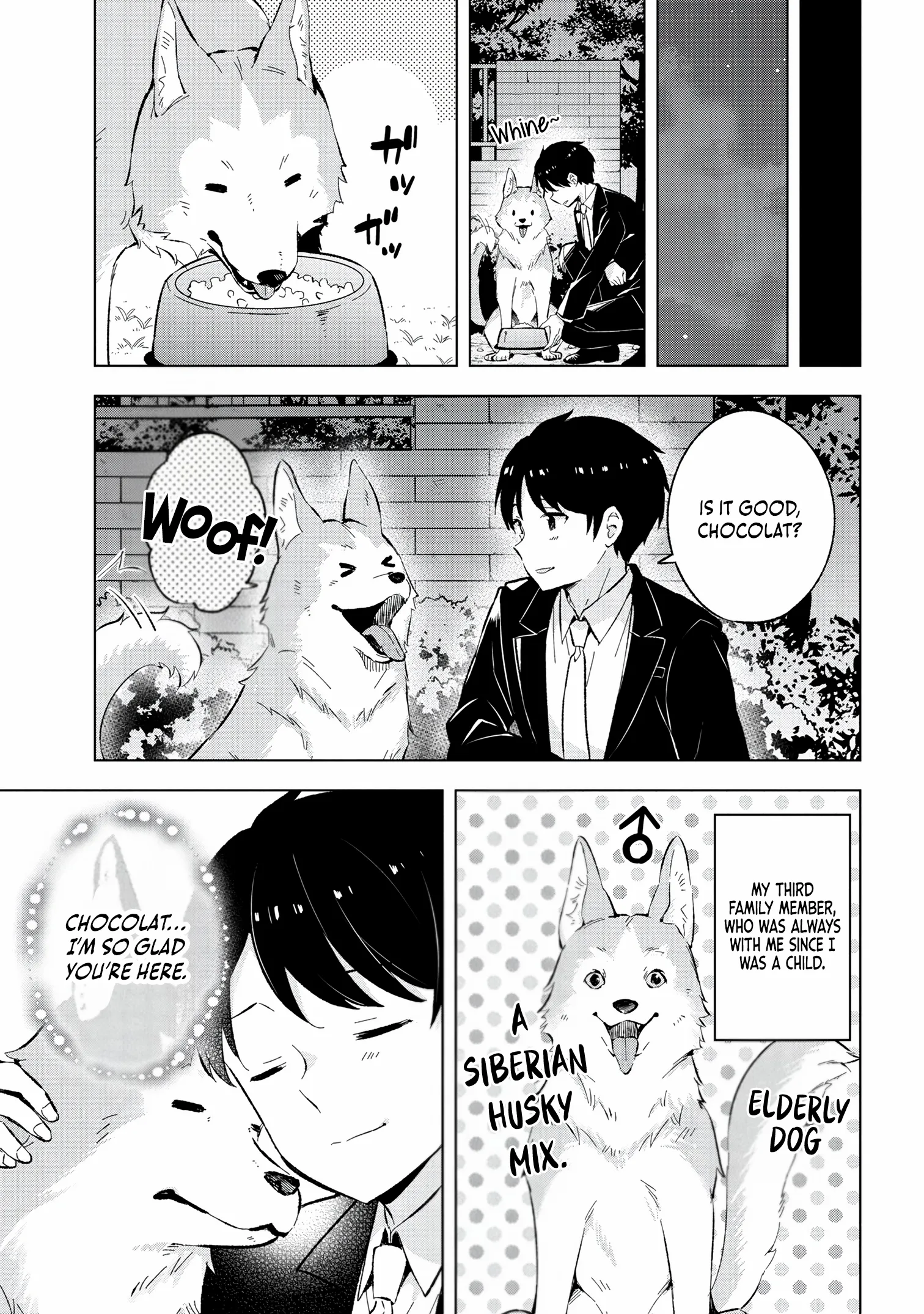 Haha wo Tazunete, Isekai ni. Chapter 1 page 14 - 