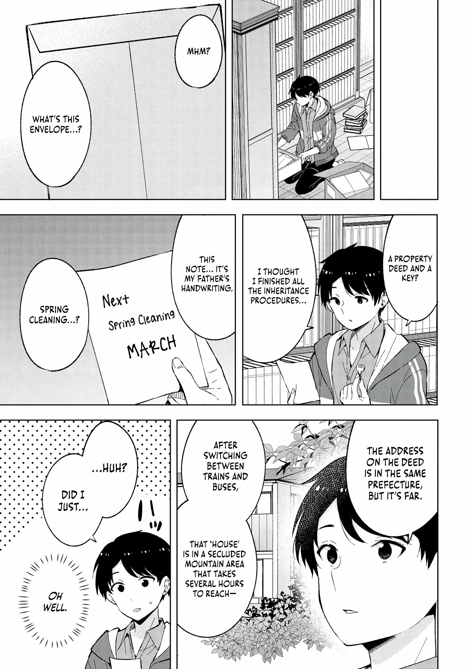 Haha wo Tazunete, Isekai ni. Chapter 1 page 18 - 