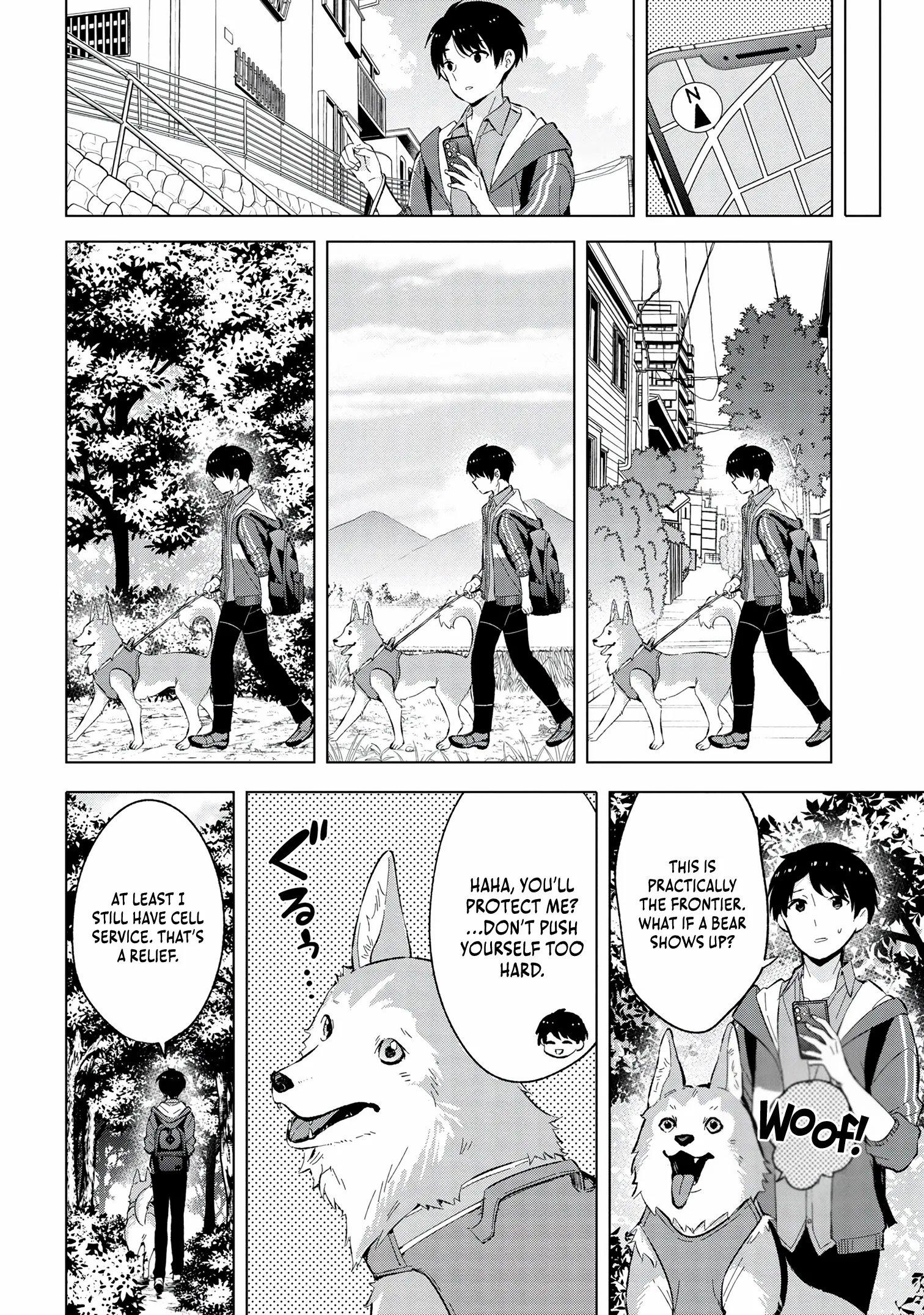 Haha wo Tazunete, Isekai ni. Chapter 1 page 21 - 