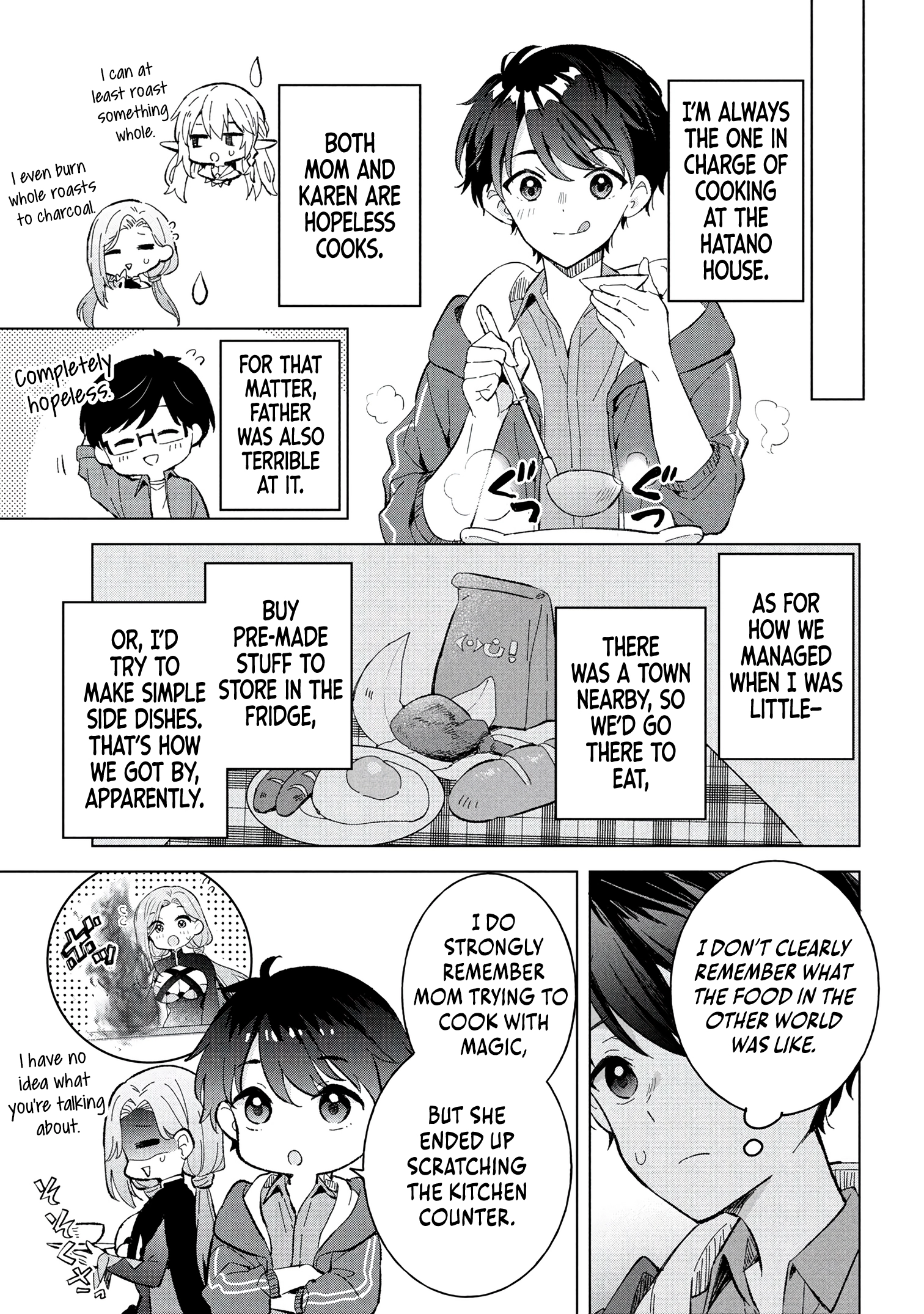 Haha wo Tazunete, Isekai ni. Chapter 10 page 23 - 