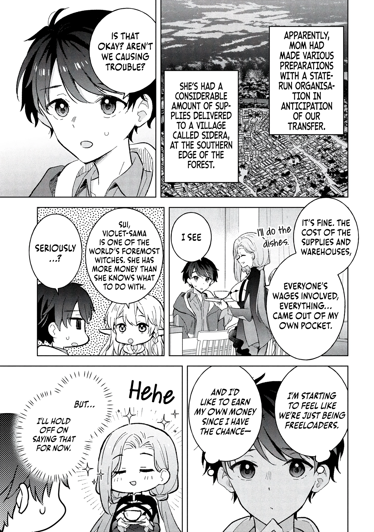 Haha wo Tazunete, Isekai ni. Chapter 10 page 29 - 