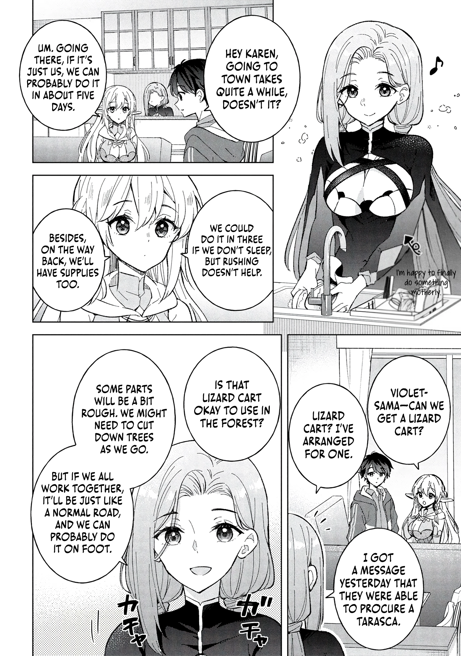 Haha wo Tazunete, Isekai ni. Chapter 10 page 30 - 
