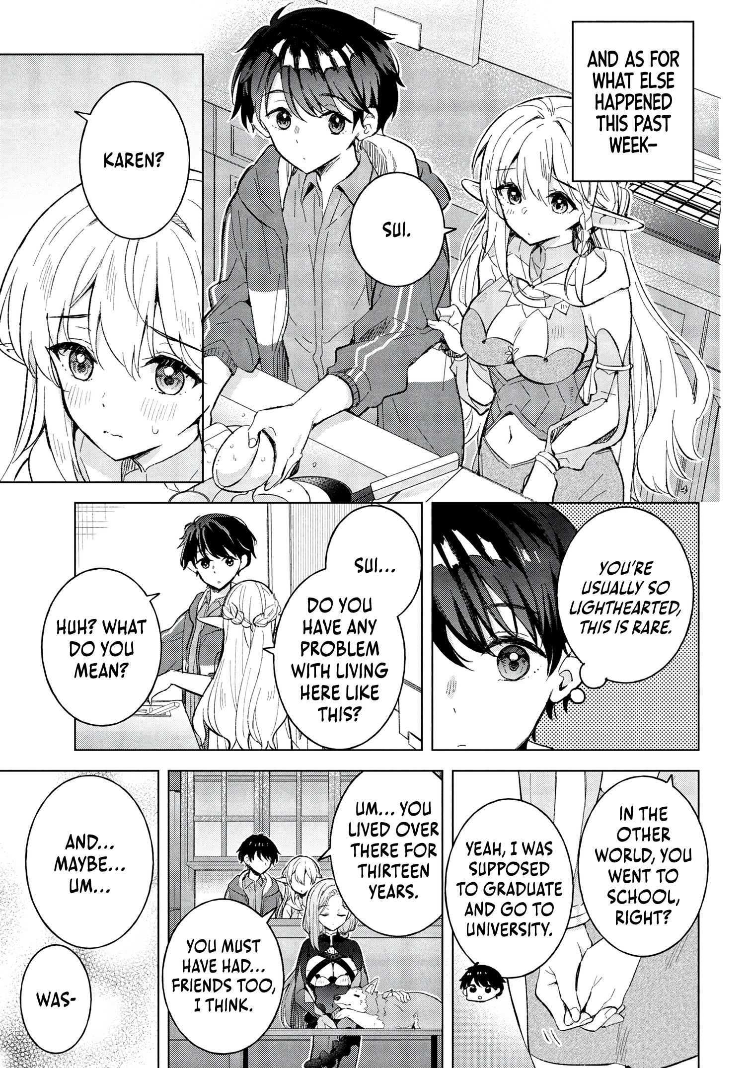 Haha wo Tazunete, Isekai ni. Chapter 10 page 5 - 