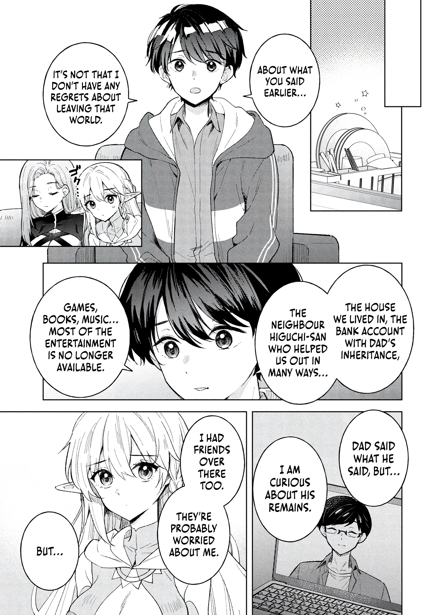 Haha wo Tazunete, Isekai ni. Chapter 10 page 7 - 