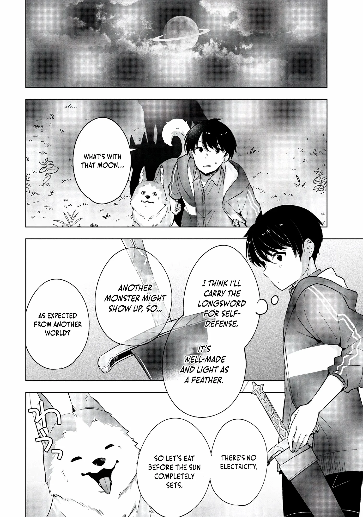 Haha wo Tazunete, Isekai ni. Chapter 2 page 21 - 