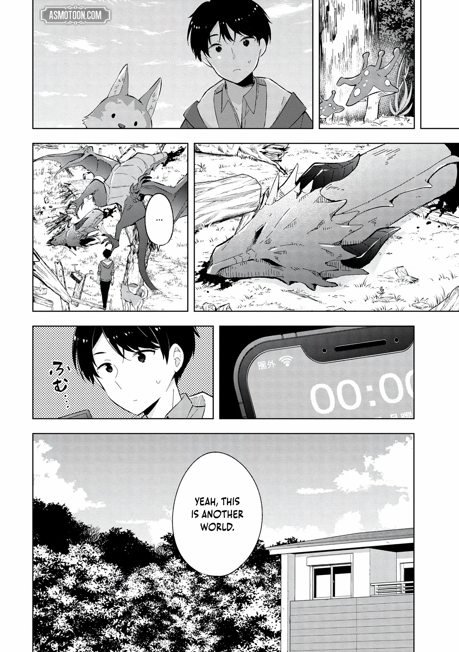 Haha wo Tazunete, Isekai ni. Chapter 2 page 4 - 