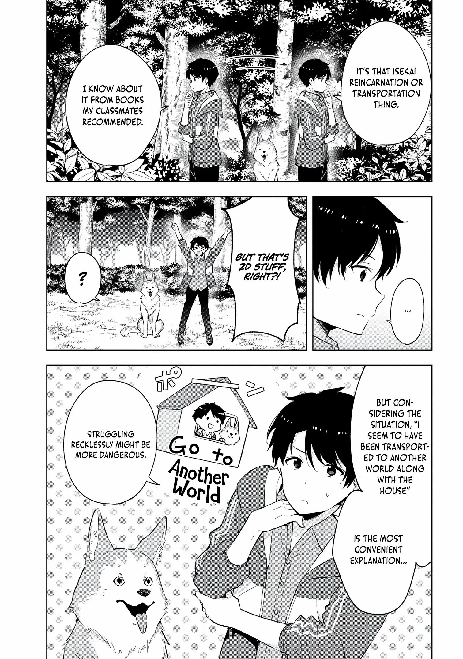 Haha wo Tazunete, Isekai ni. Chapter 2 page 5 - 
