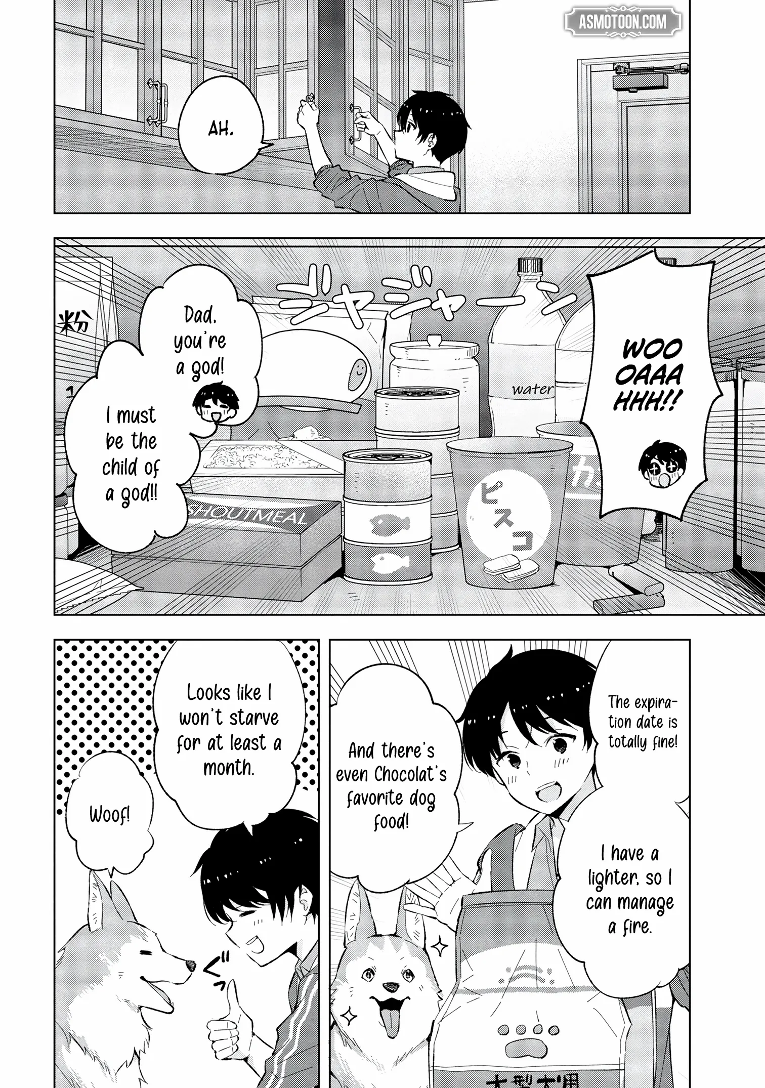 Haha wo Tazunete, Isekai ni. Chapter 2 page 8 - 