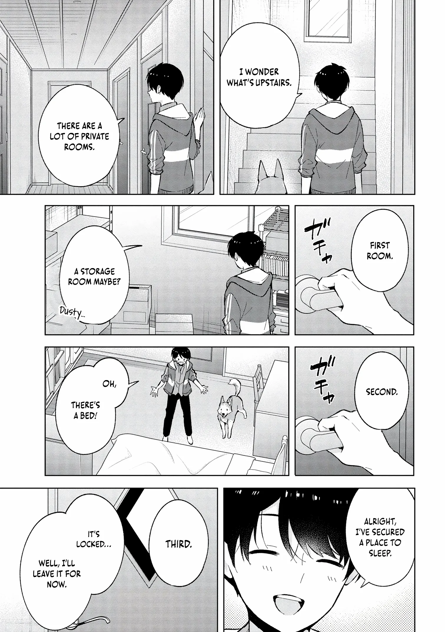 Haha wo Tazunete, Isekai ni. Chapter 2 page 9 - 