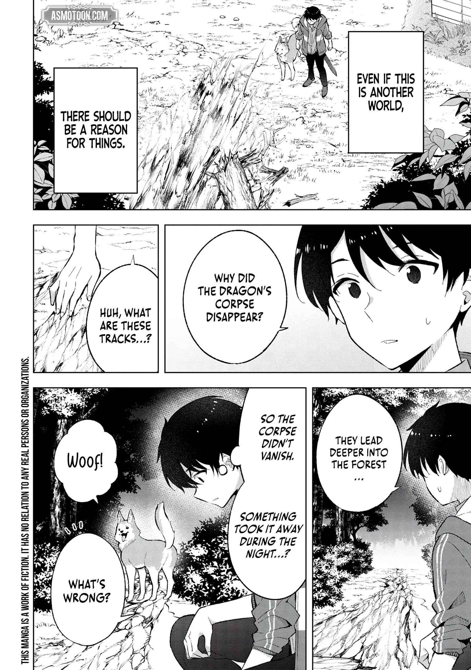 Haha wo Tazunete, Isekai ni. Chapter 3 page 3 - 