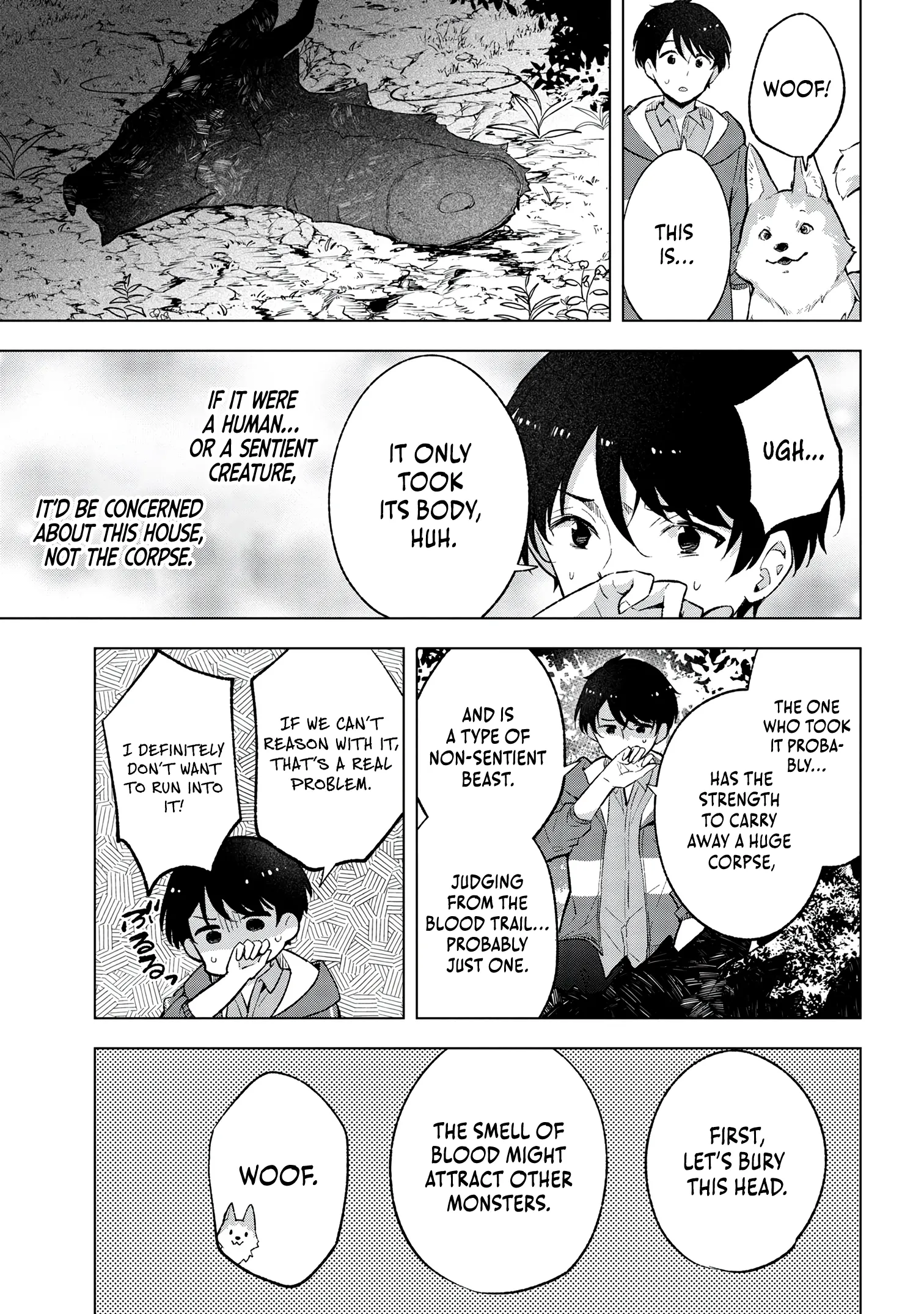 Haha wo Tazunete, Isekai ni. Chapter 3 page 4 - 