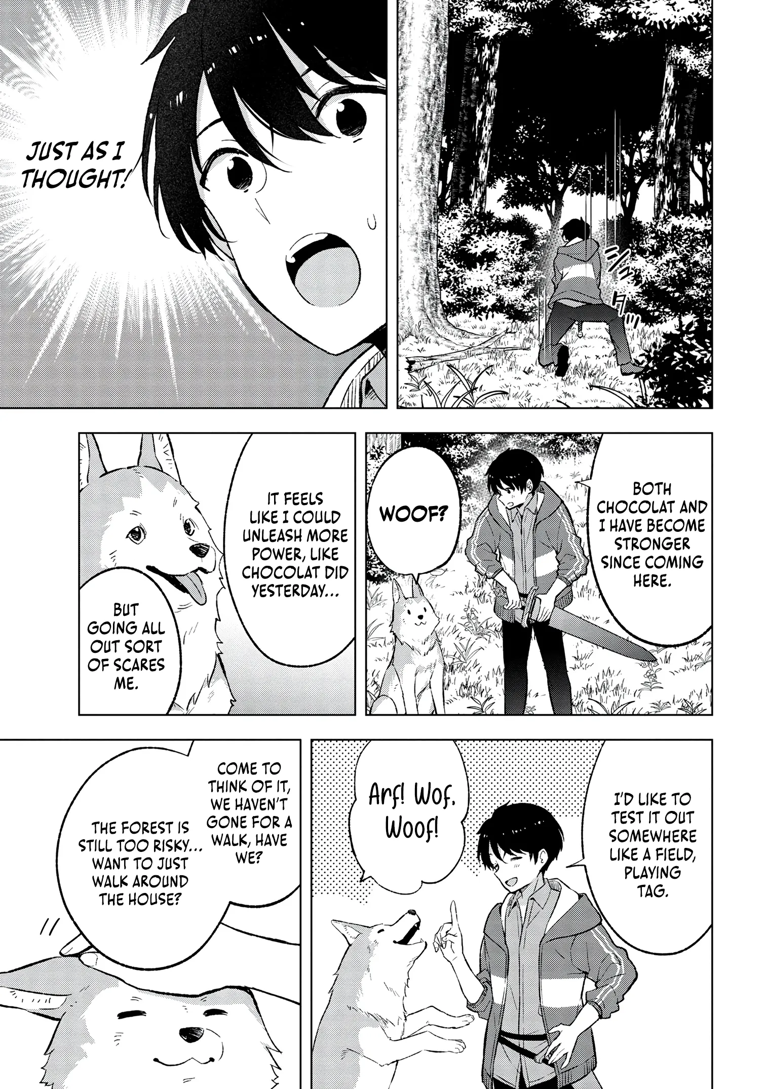 Haha wo Tazunete, Isekai ni. Chapter 3 page 8 - 