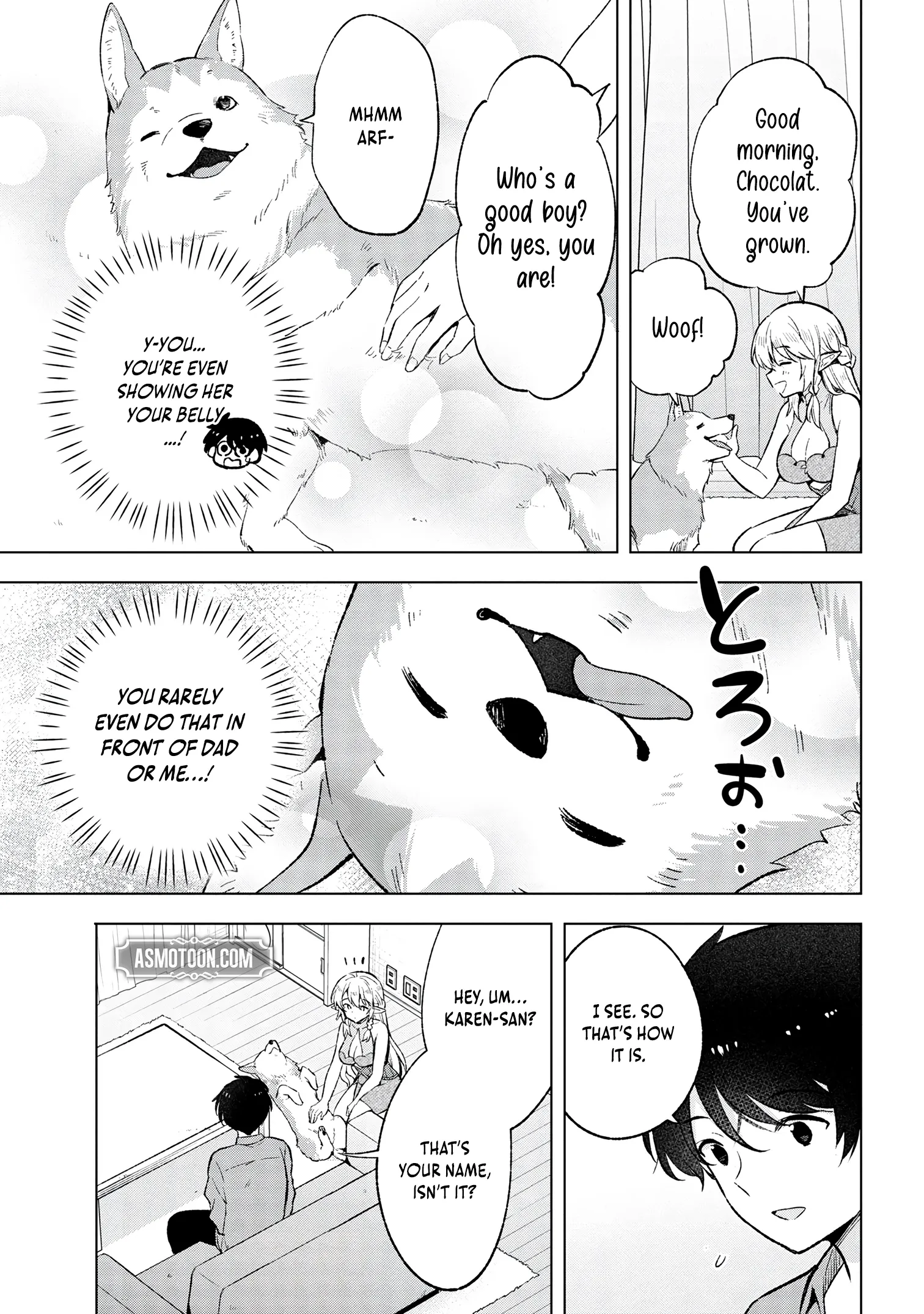 Haha wo Tazunete, Isekai ni. Chapter 4 page 11 - 