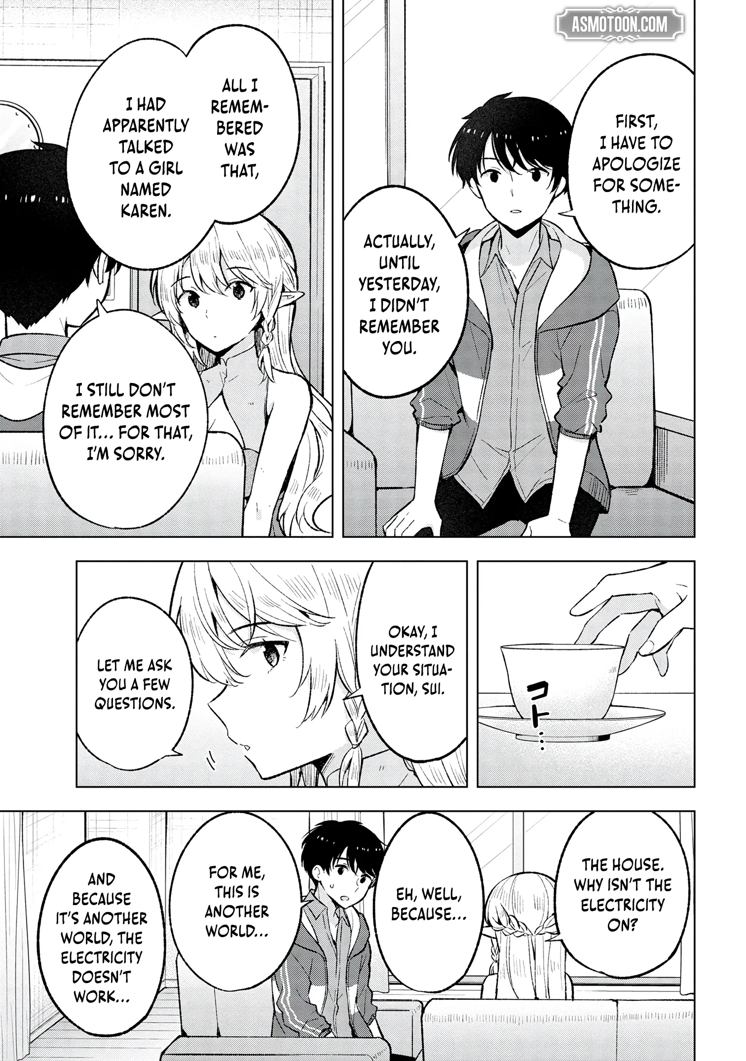 Haha wo Tazunete, Isekai ni. Chapter 4 page 15 - 