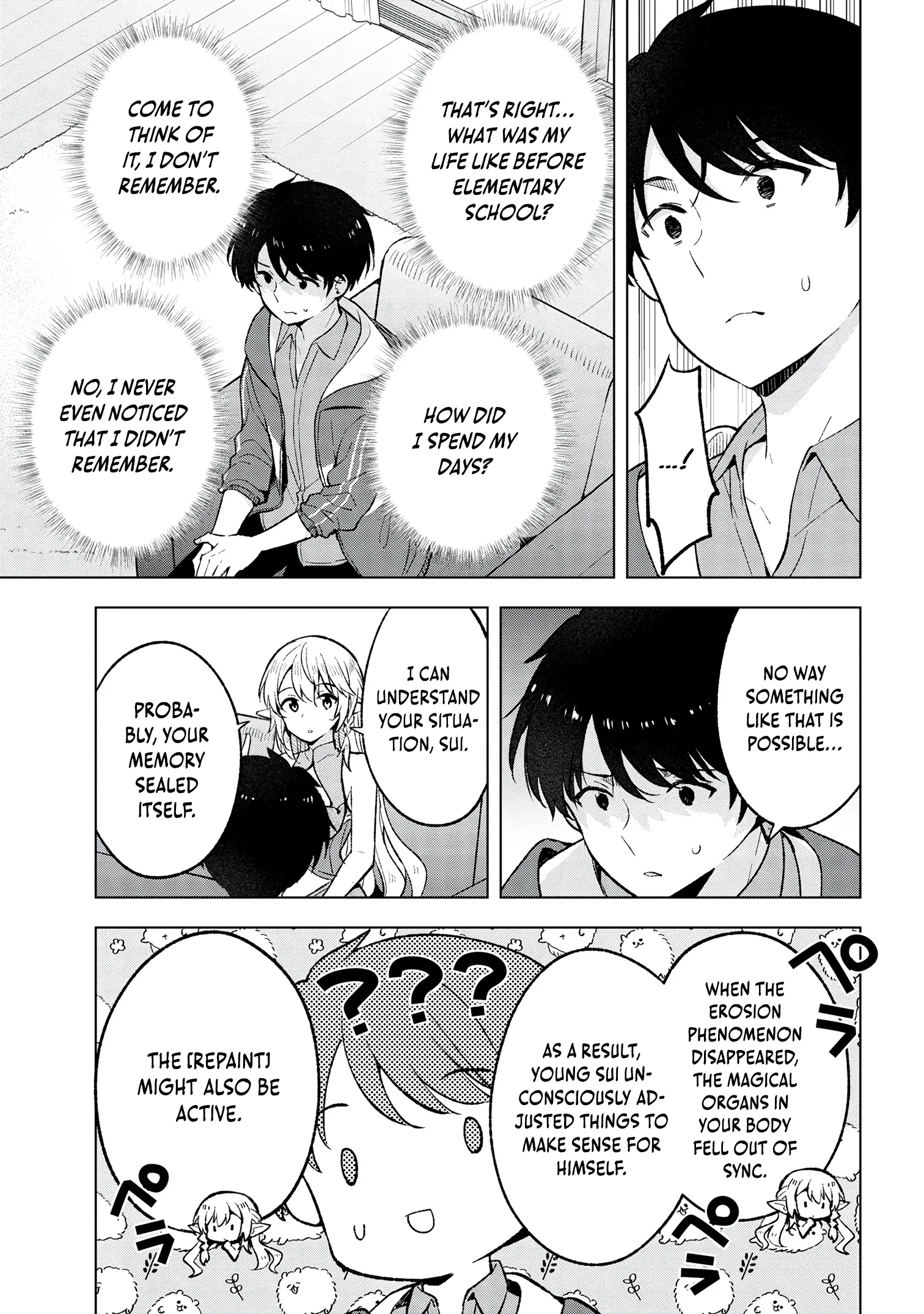 Haha wo Tazunete, Isekai ni. Chapter 4 page 17 - 
