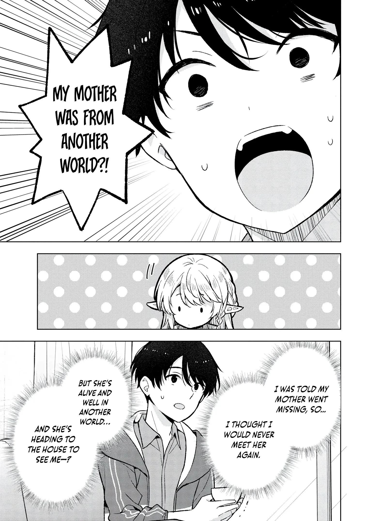 Haha wo Tazunete, Isekai ni. Chapter 4 page 25 - 