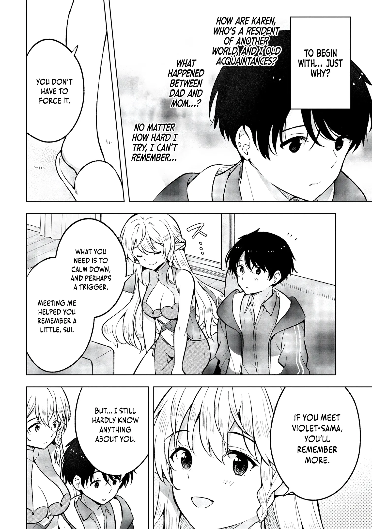 Haha wo Tazunete, Isekai ni. Chapter 4 page 26 - 