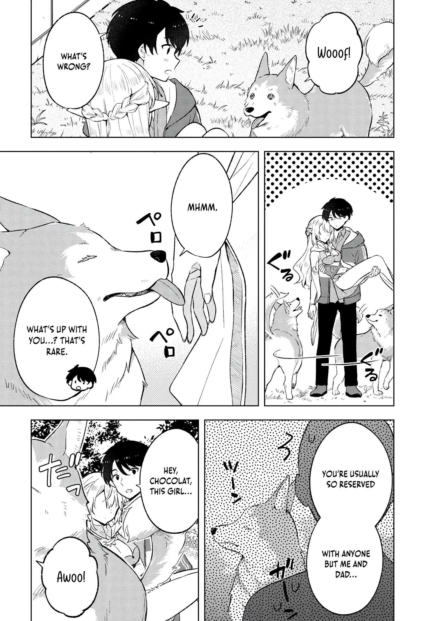 Haha wo Tazunete, Isekai ni. Chapter 4 page 4 - 