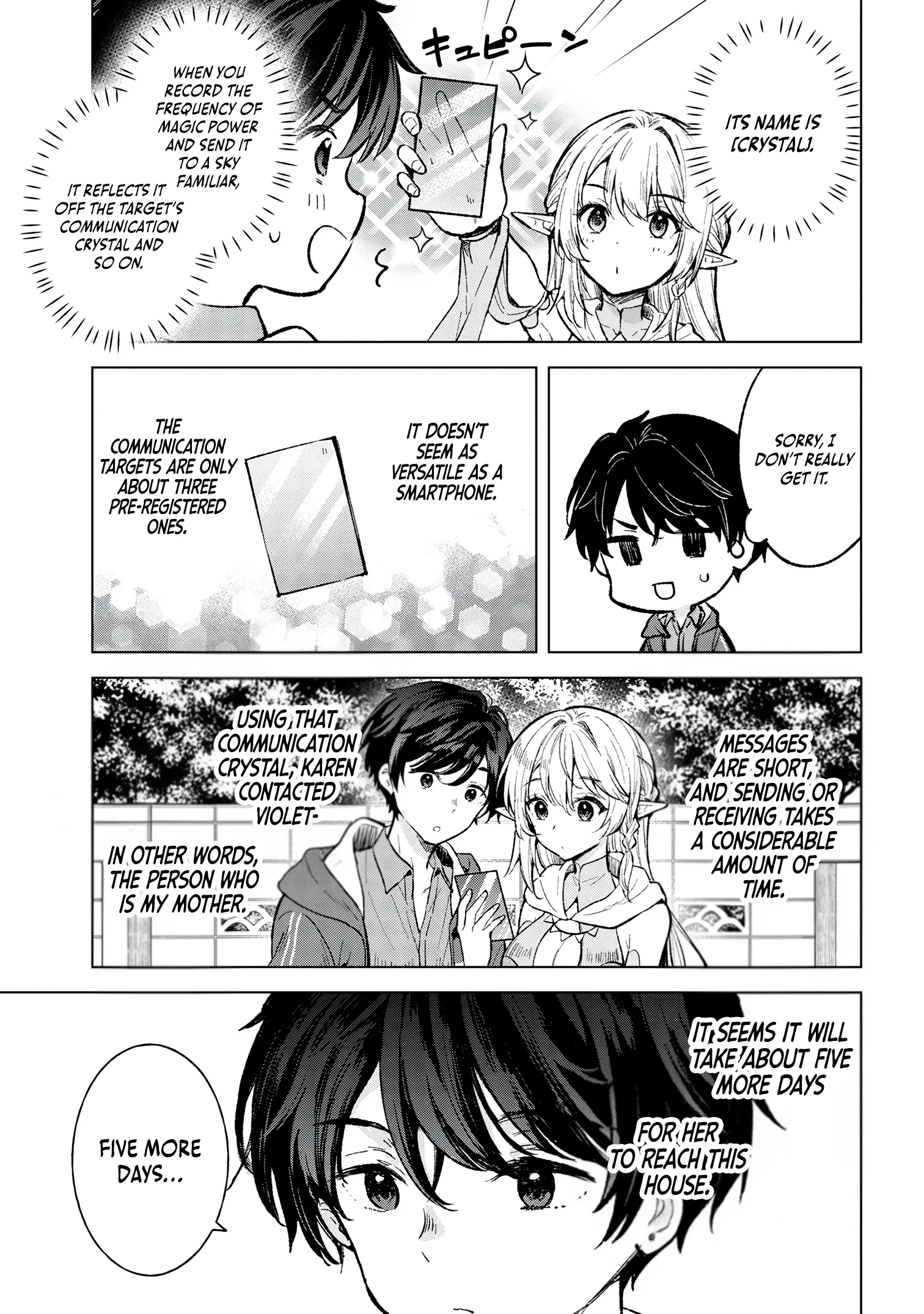 Haha wo Tazunete, Isekai ni. Chapter 5 page 12 - 
