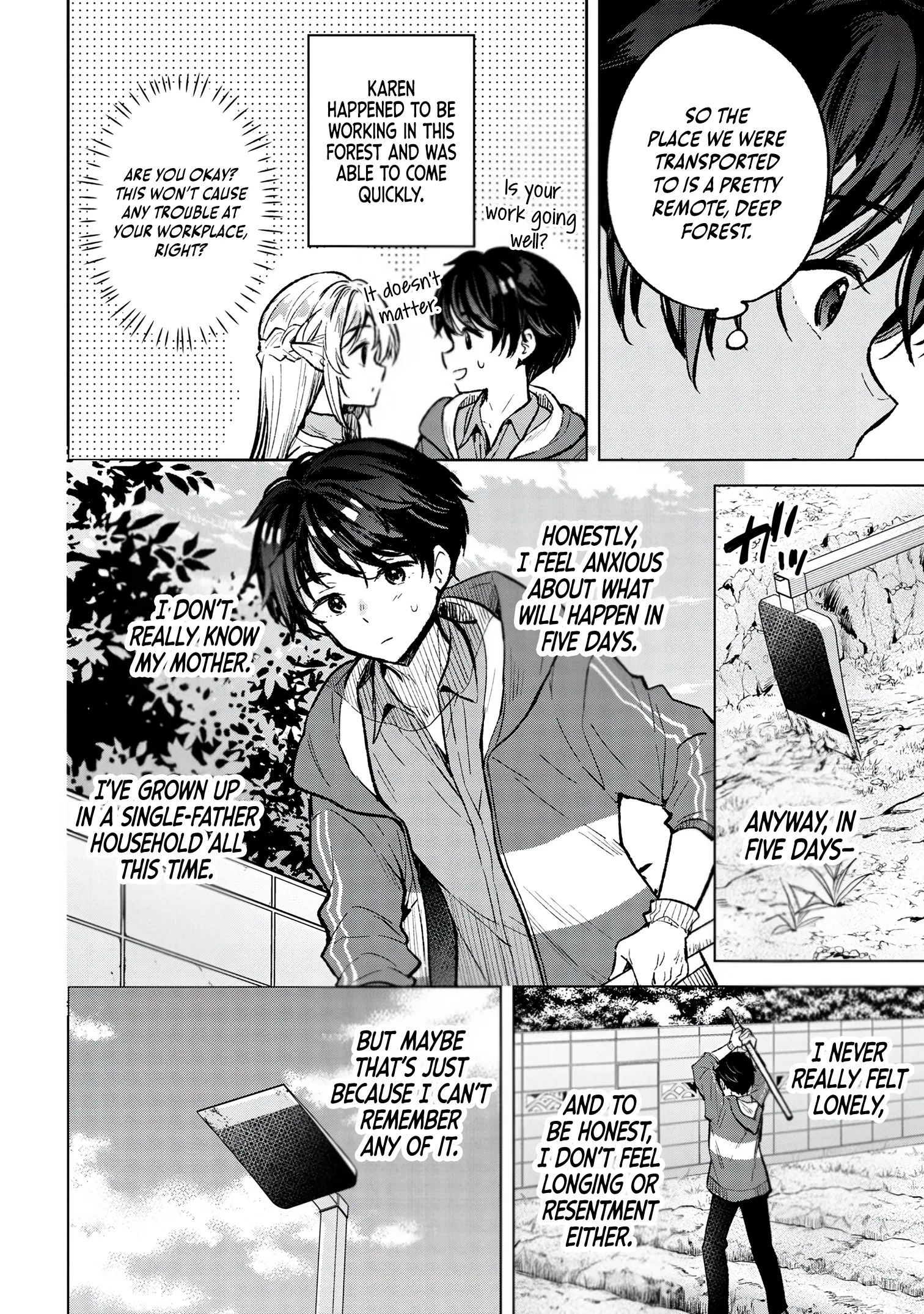 Haha wo Tazunete, Isekai ni. Chapter 5 page 13 - 