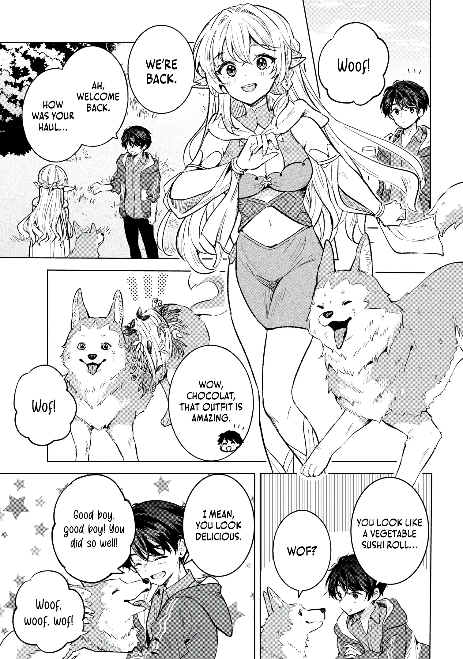 Haha wo Tazunete, Isekai ni. Chapter 5 page 18 - 