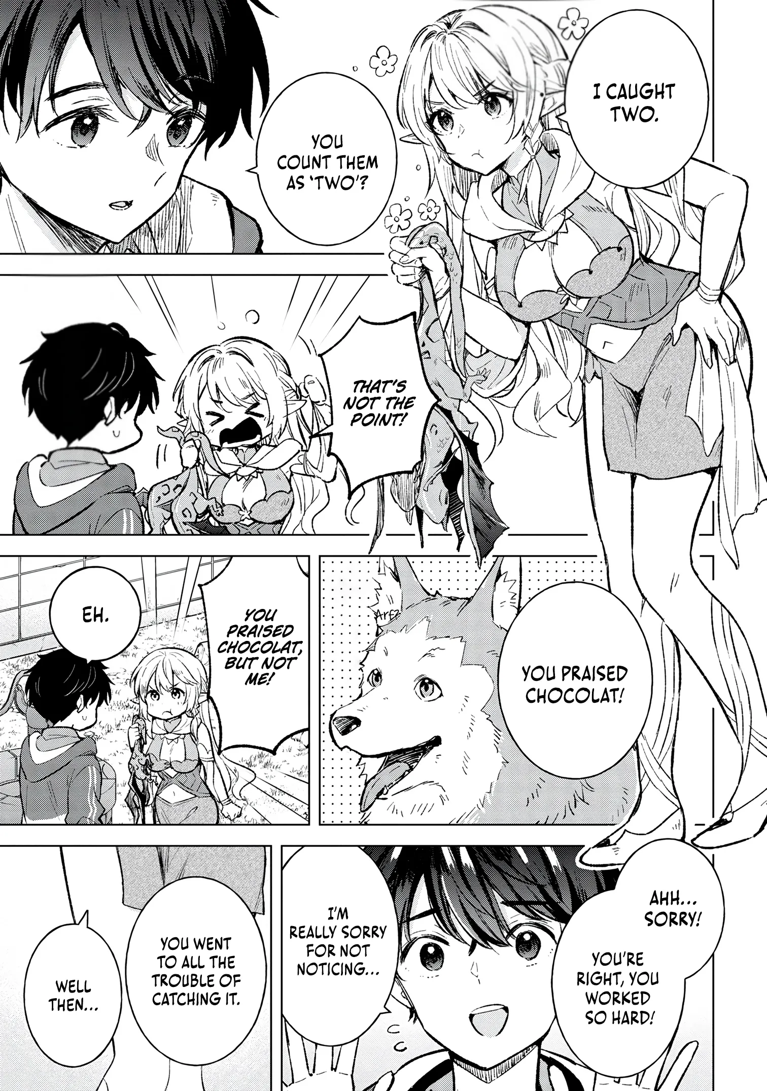 Haha wo Tazunete, Isekai ni. Chapter 5 page 22 - 