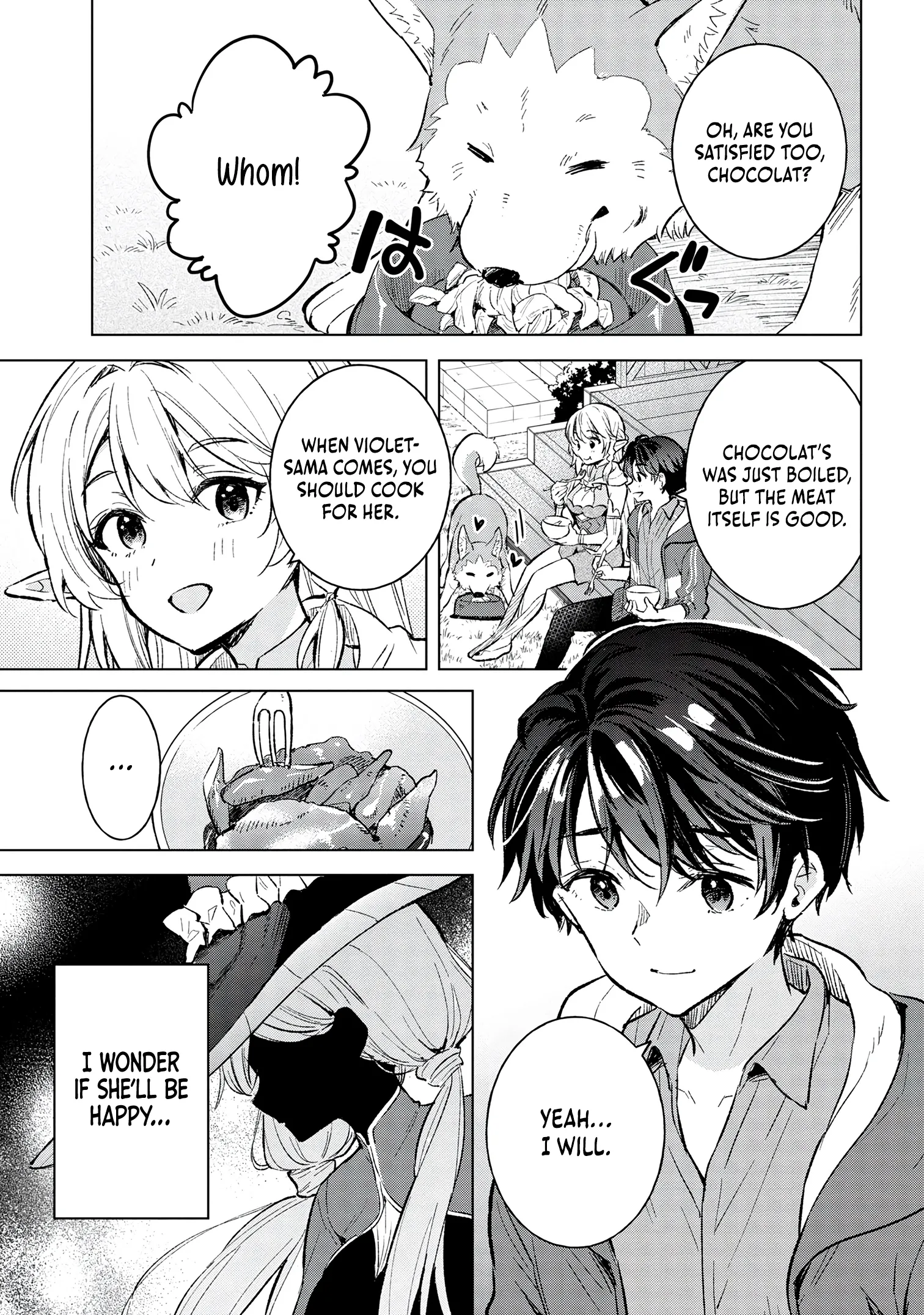 Haha wo Tazunete, Isekai ni. Chapter 5 page 34 - 