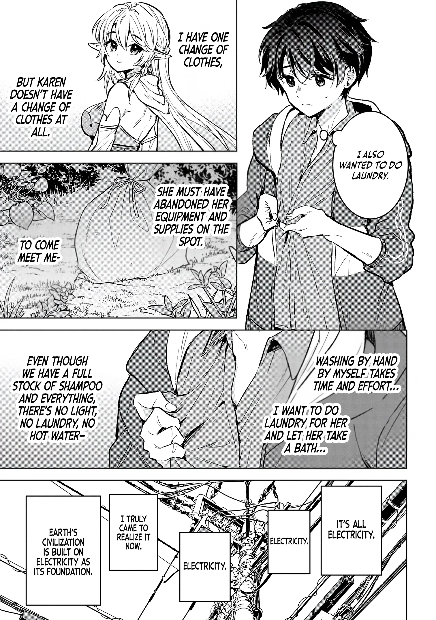 Haha wo Tazunete, Isekai ni. Chapter 5 page 38 - 