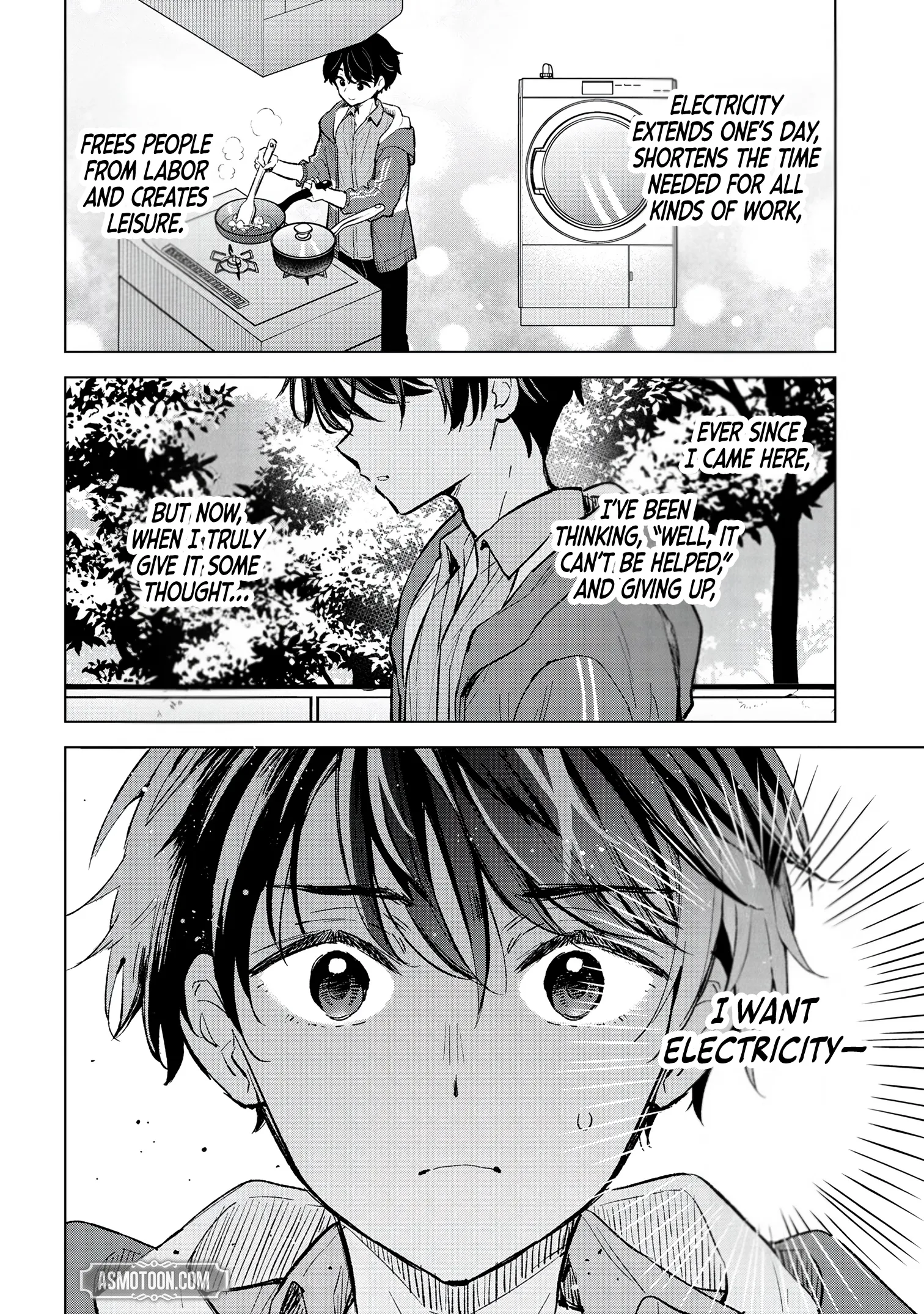 Haha wo Tazunete, Isekai ni. Chapter 5 page 39 - 