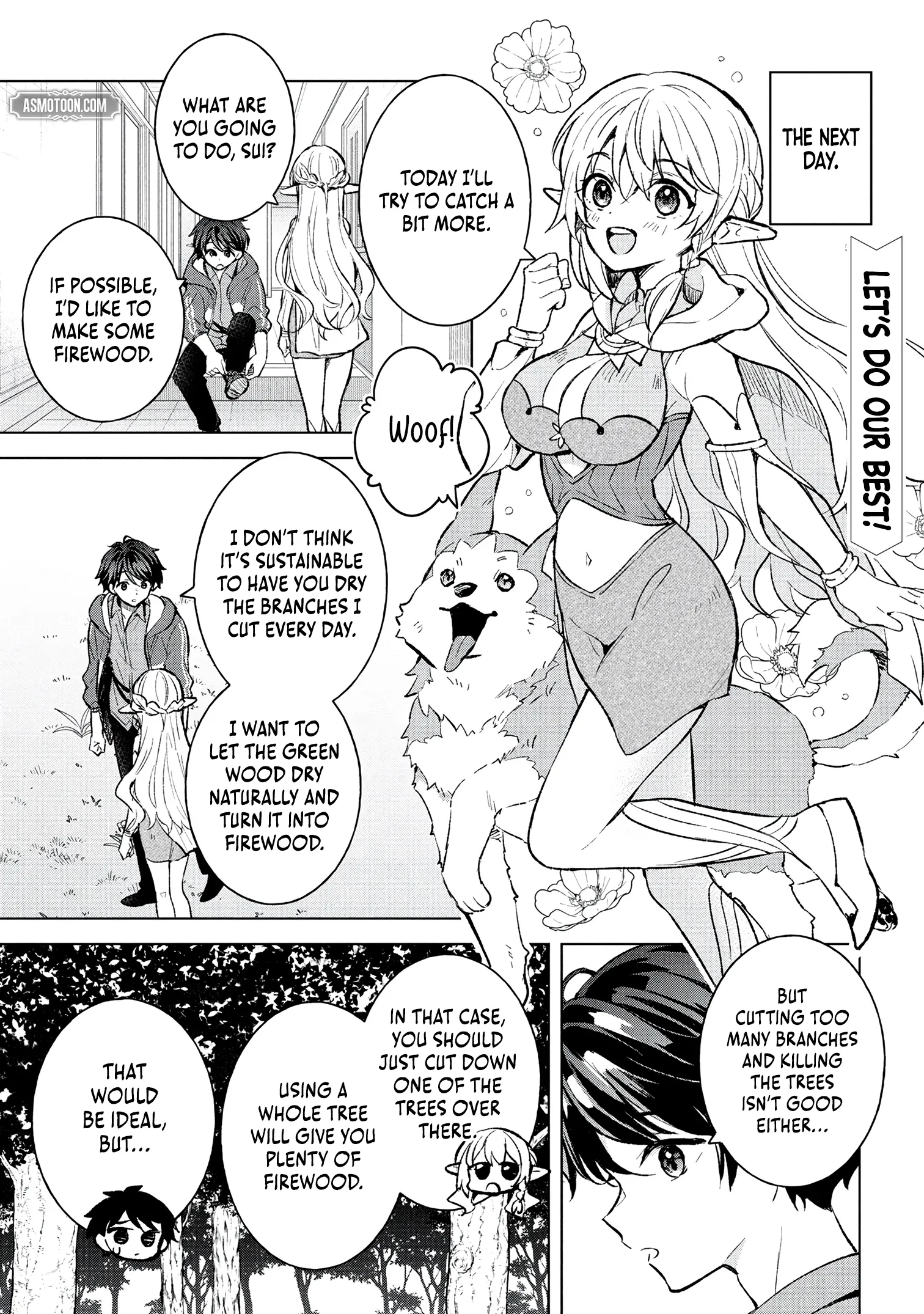 Haha wo Tazunete, Isekai ni. Chapter 6 page 21 - 
