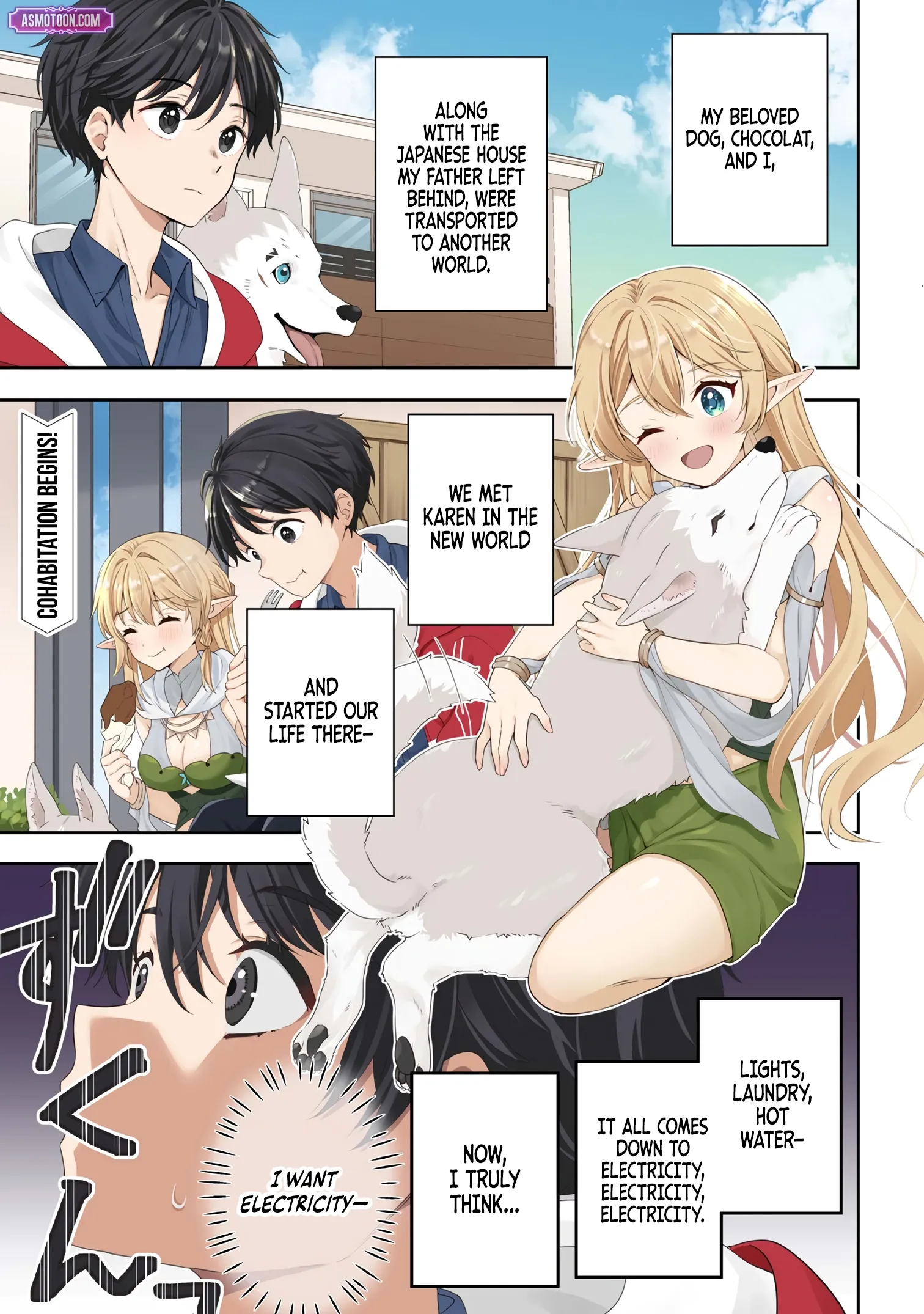 Haha wo Tazunete, Isekai ni. Chapter 6 page 5 - 